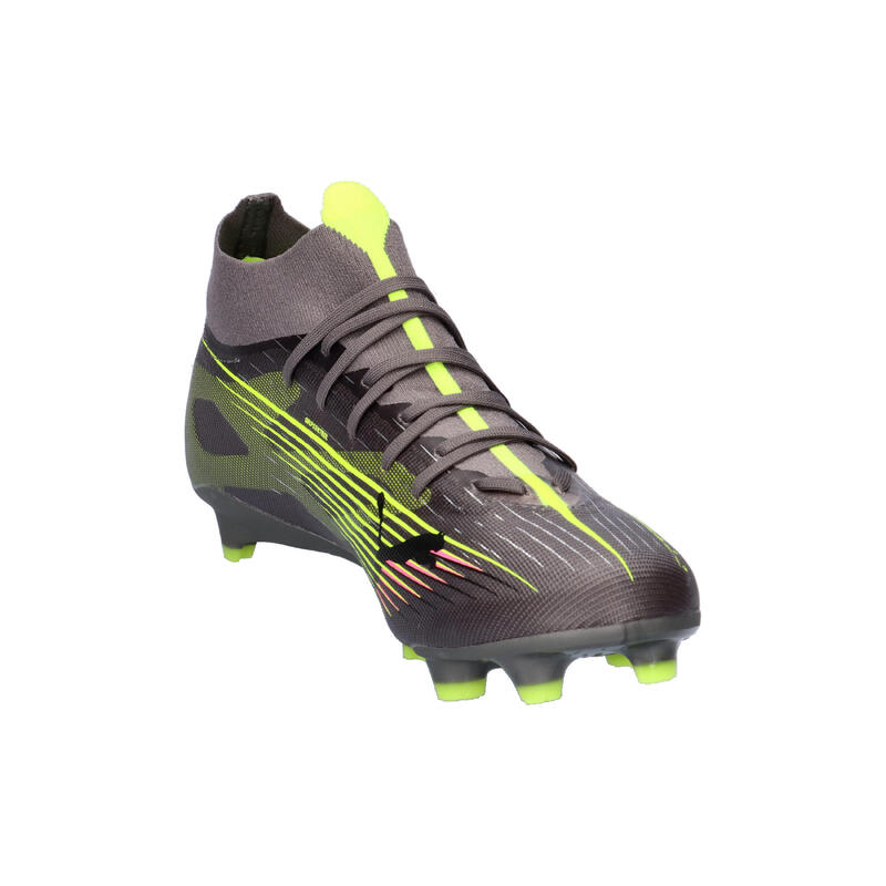 Ghete de fotbal bărbați PUMA Ultra 5 Match+ FG/AG matte aged alert/puma aged