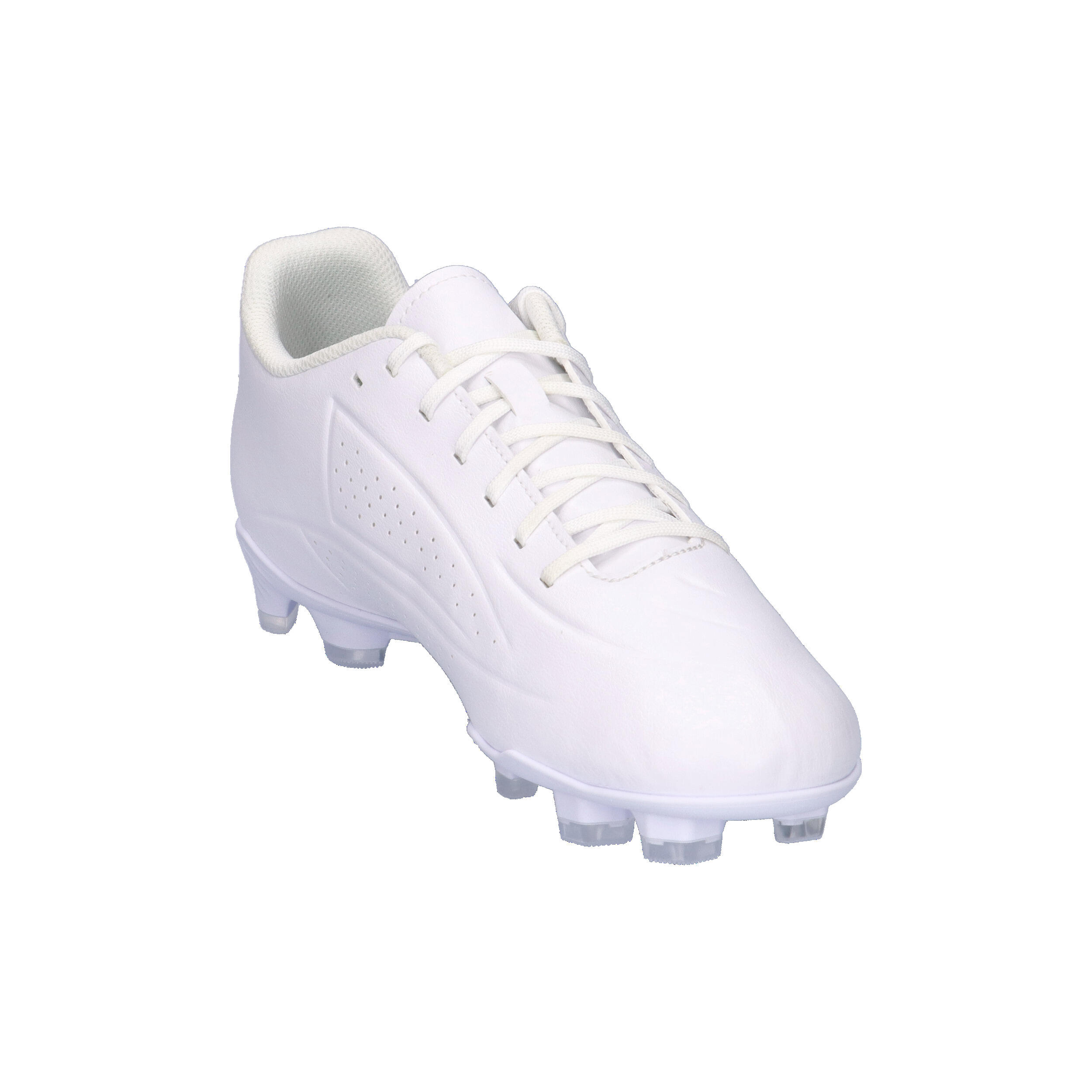 Chaussures de foot - gazon - maintien - opura - blanc/noir 7/10