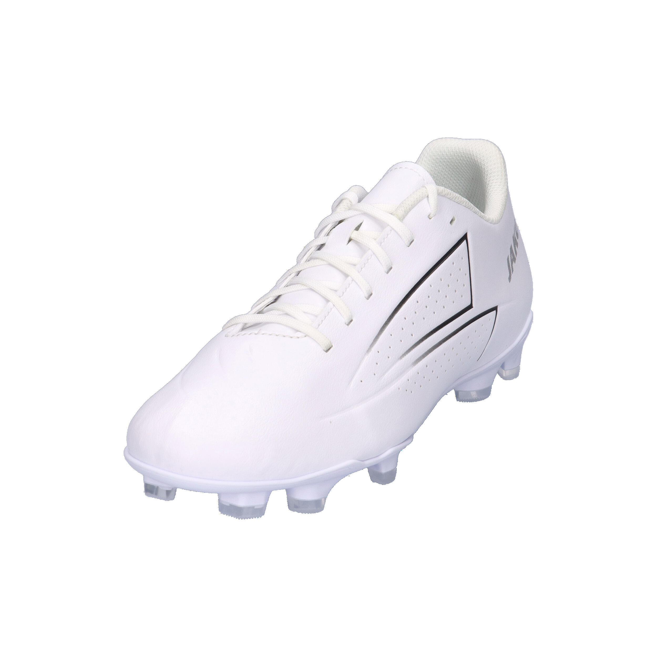 Chaussures de foot - gazon - maintien - opura - blanc/noir 9/10