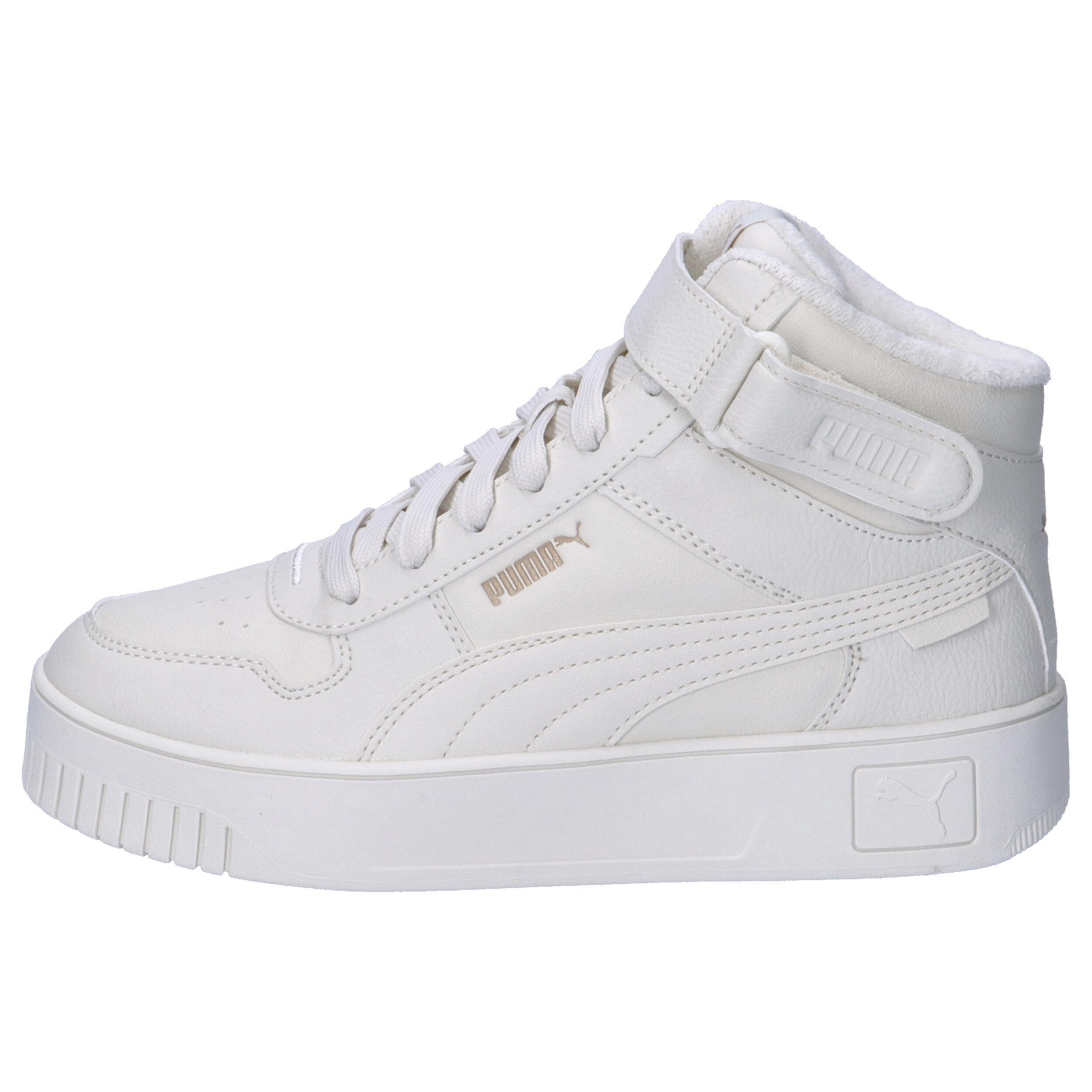 Damskie sneakersy Carina Street Mid WTR PUMA Vapor Gray Gold 10/10