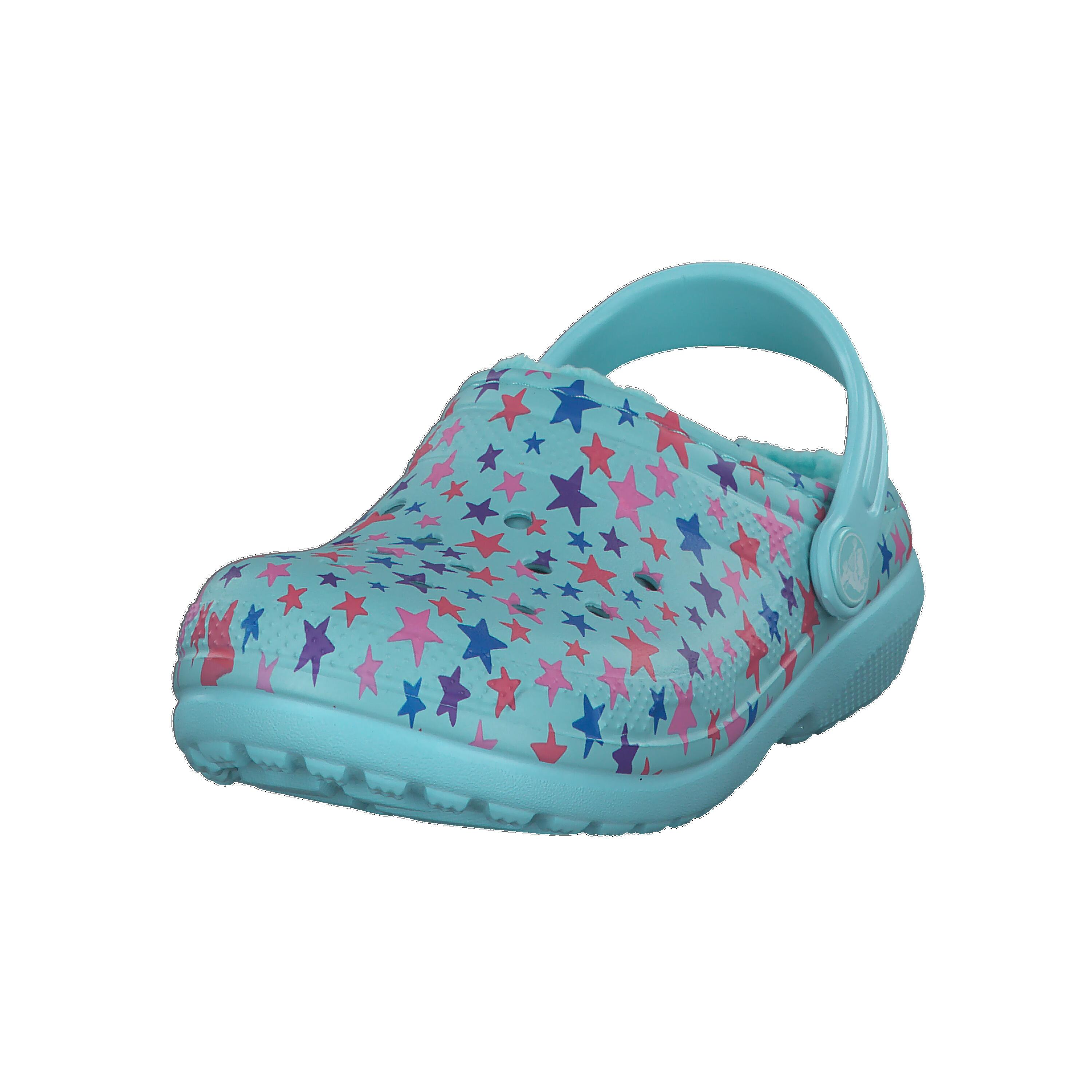 Crocs Kinder Schuhe Classic Printed Lined Clog K 205815 4/15
