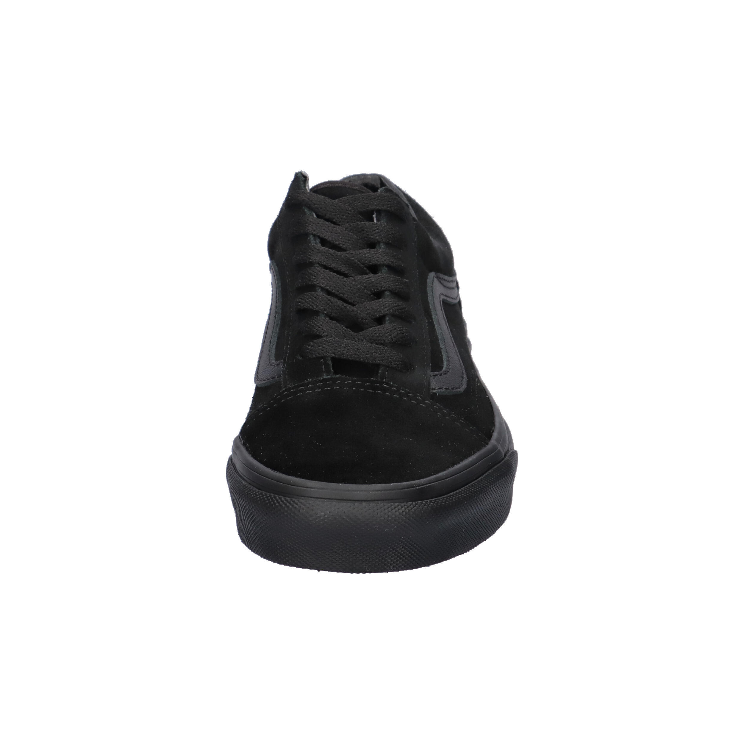 Zapatos Vans Old Skool negro ante-textil 8/10