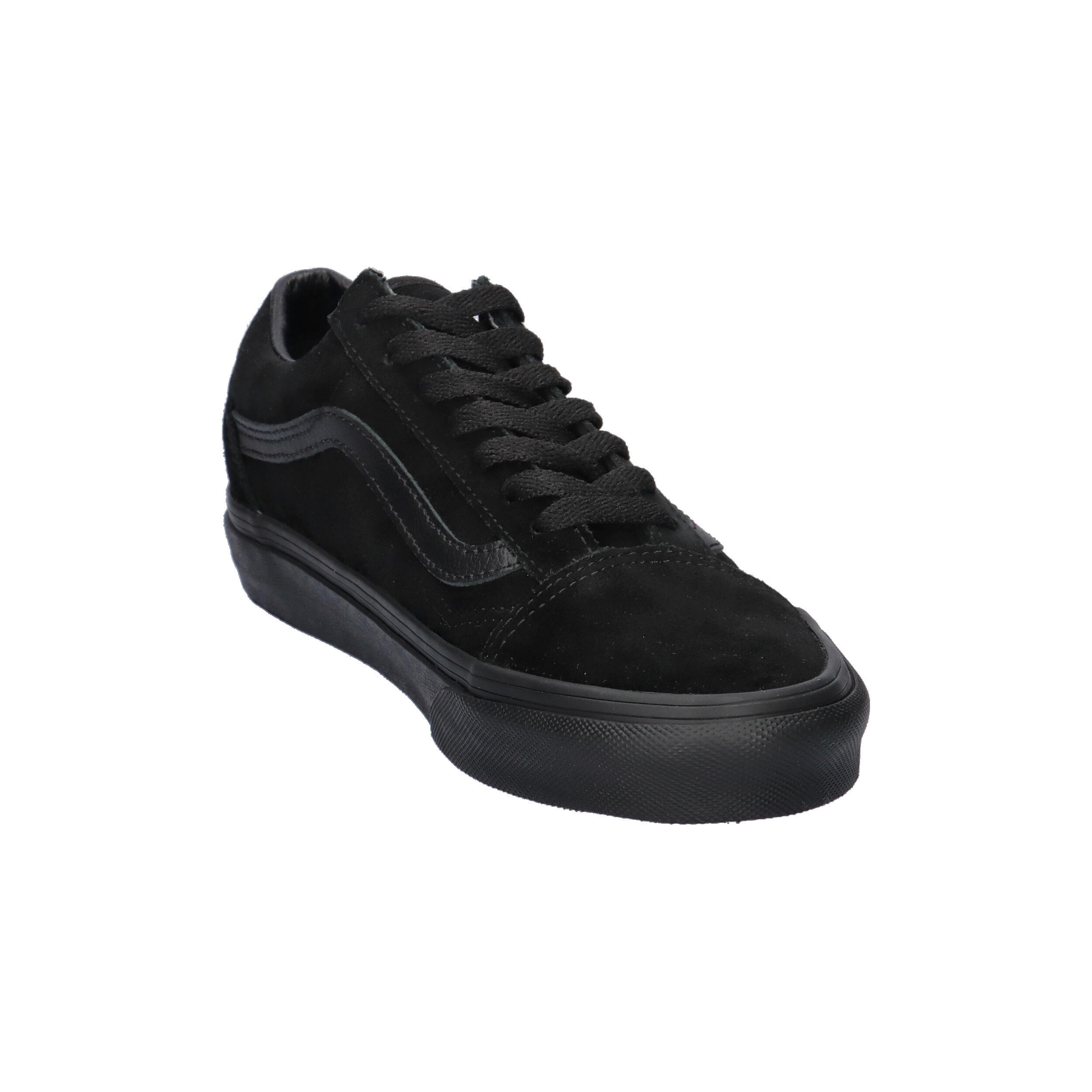 Zapatos Vans Old Skool negro ante-textil 7/10