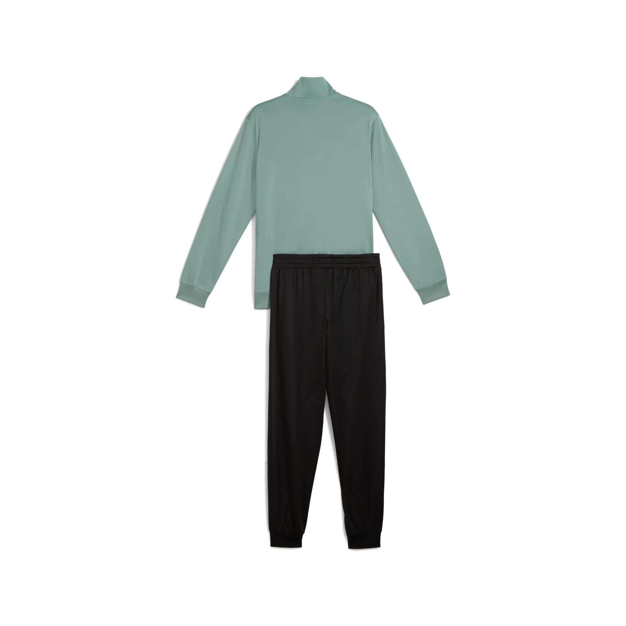 Poly Colourblock trainingspak voor heren PUMA Green Moon 8/13