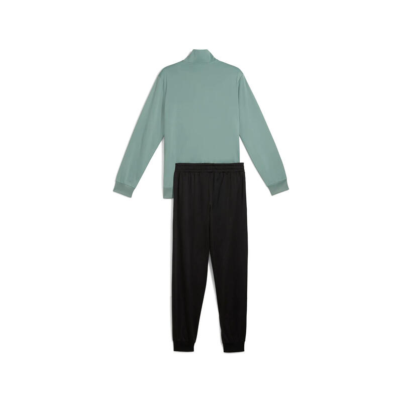 Trening alergare bărbați Poly Colourblock Trainingsanzug PUMA Green Moon