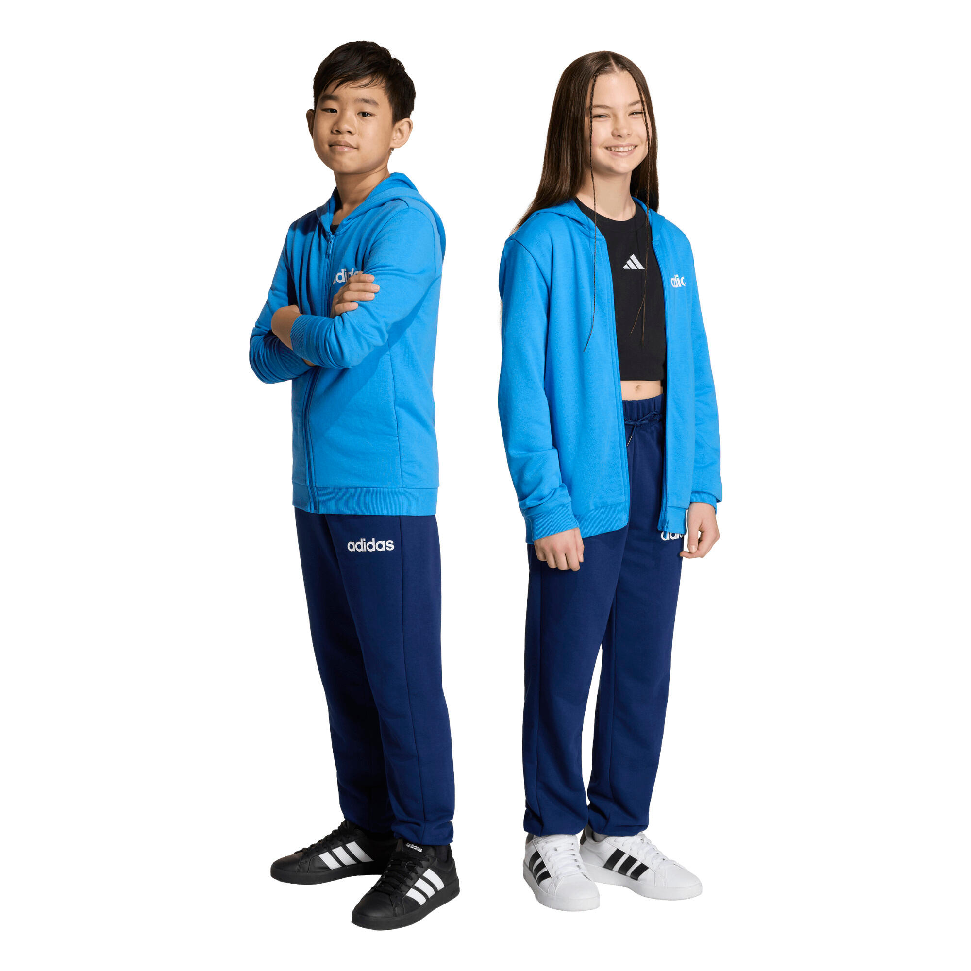 Dres Adidas Sport J Lin Ft Ts 220 Dzieci 2/15