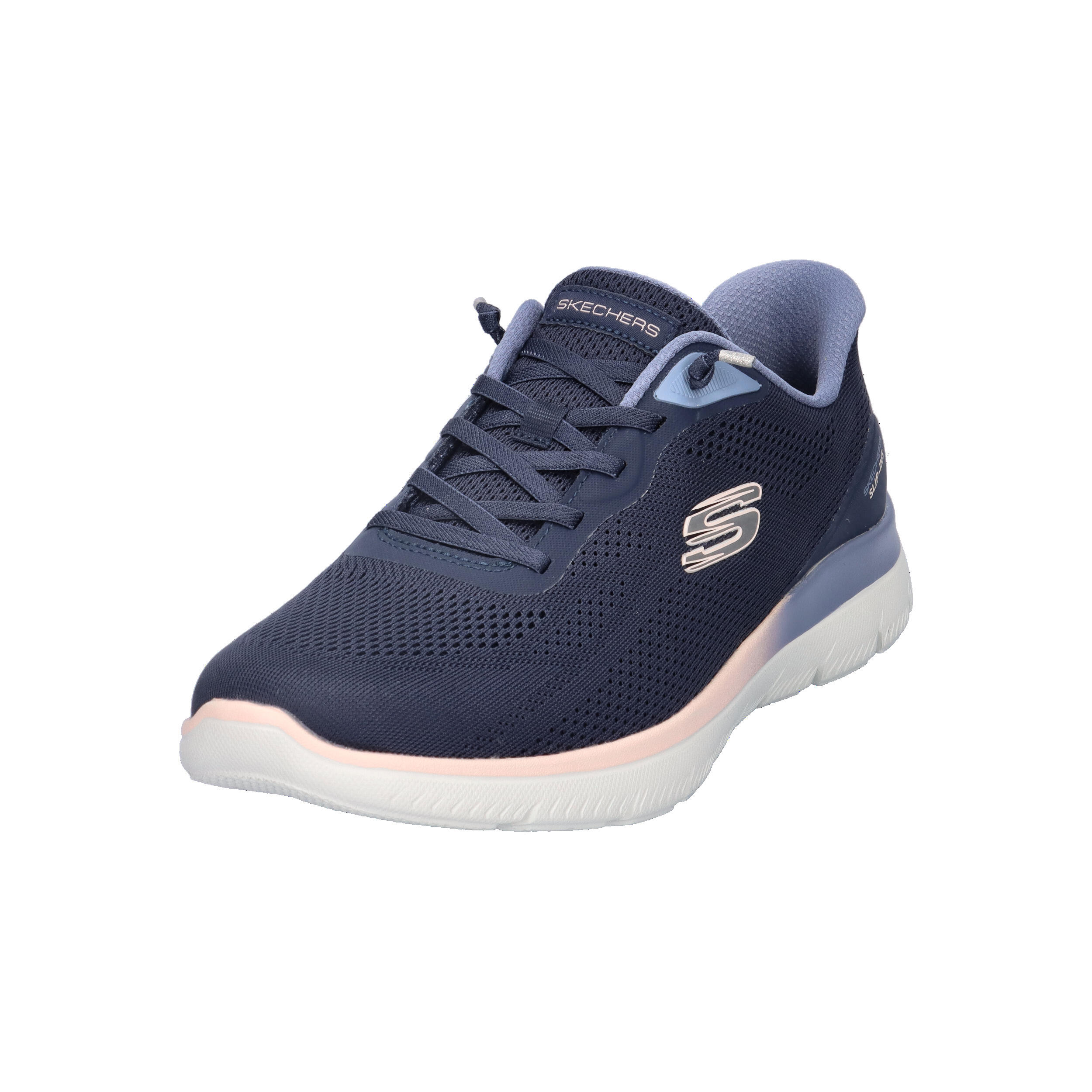 Skechers Damen Slip-Ins Summits Sweet Skies Sneaker 150341 NVY Blue 9/15