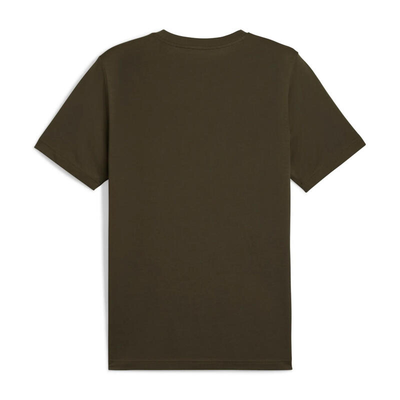 Tricou bărbați logo imprimat Essentials 2 Colour No. 1, negru PUMA