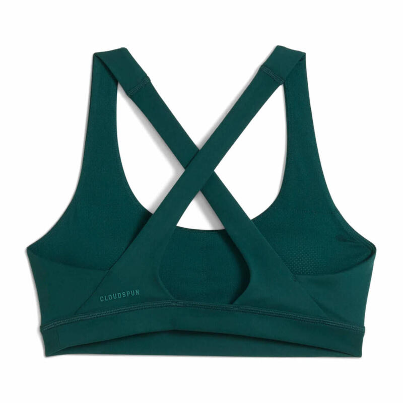 Bustiere femei Puma Cloudspun Bra - Mid, Verde