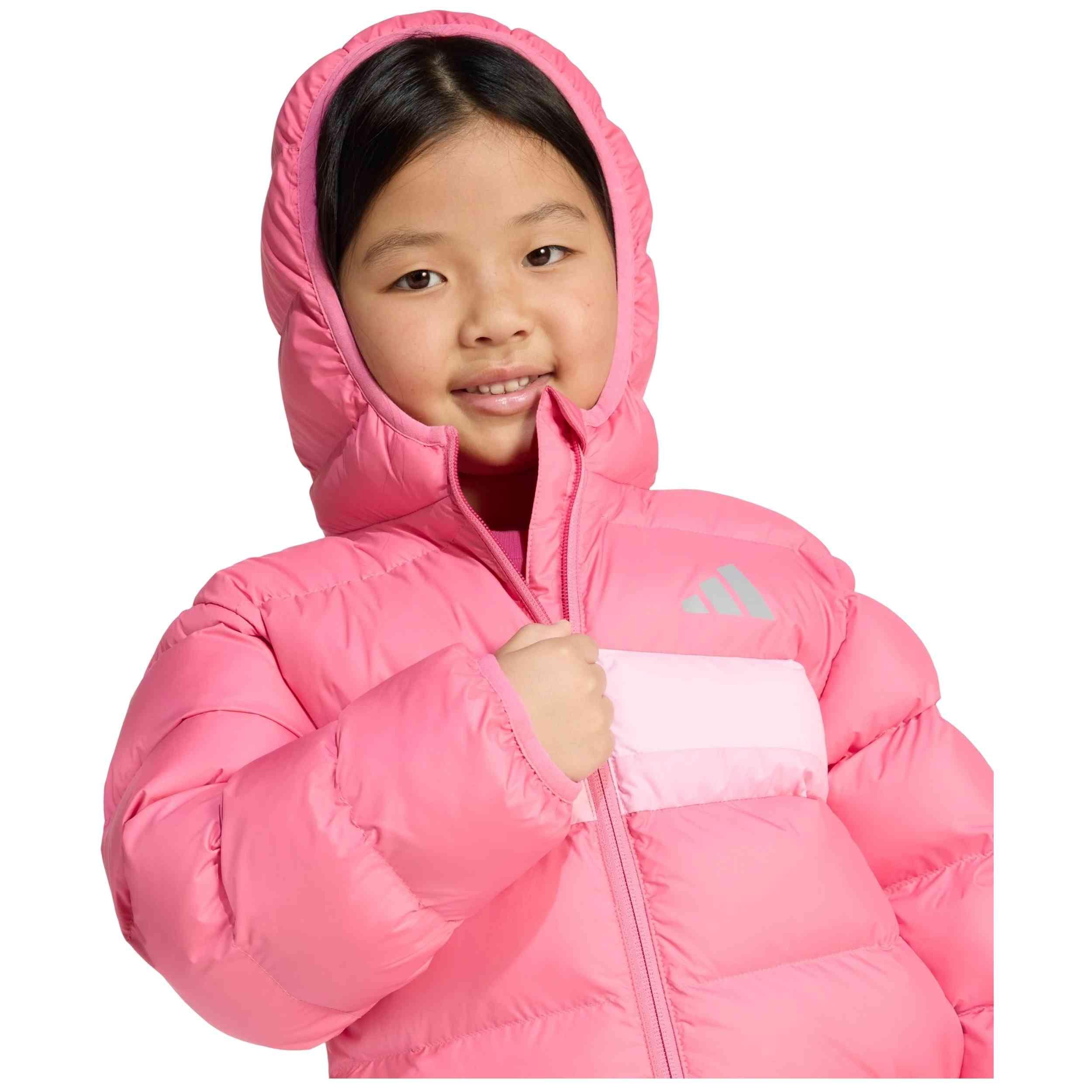 Abrigo Adidas modelo JW2454 para niñas 3/7
