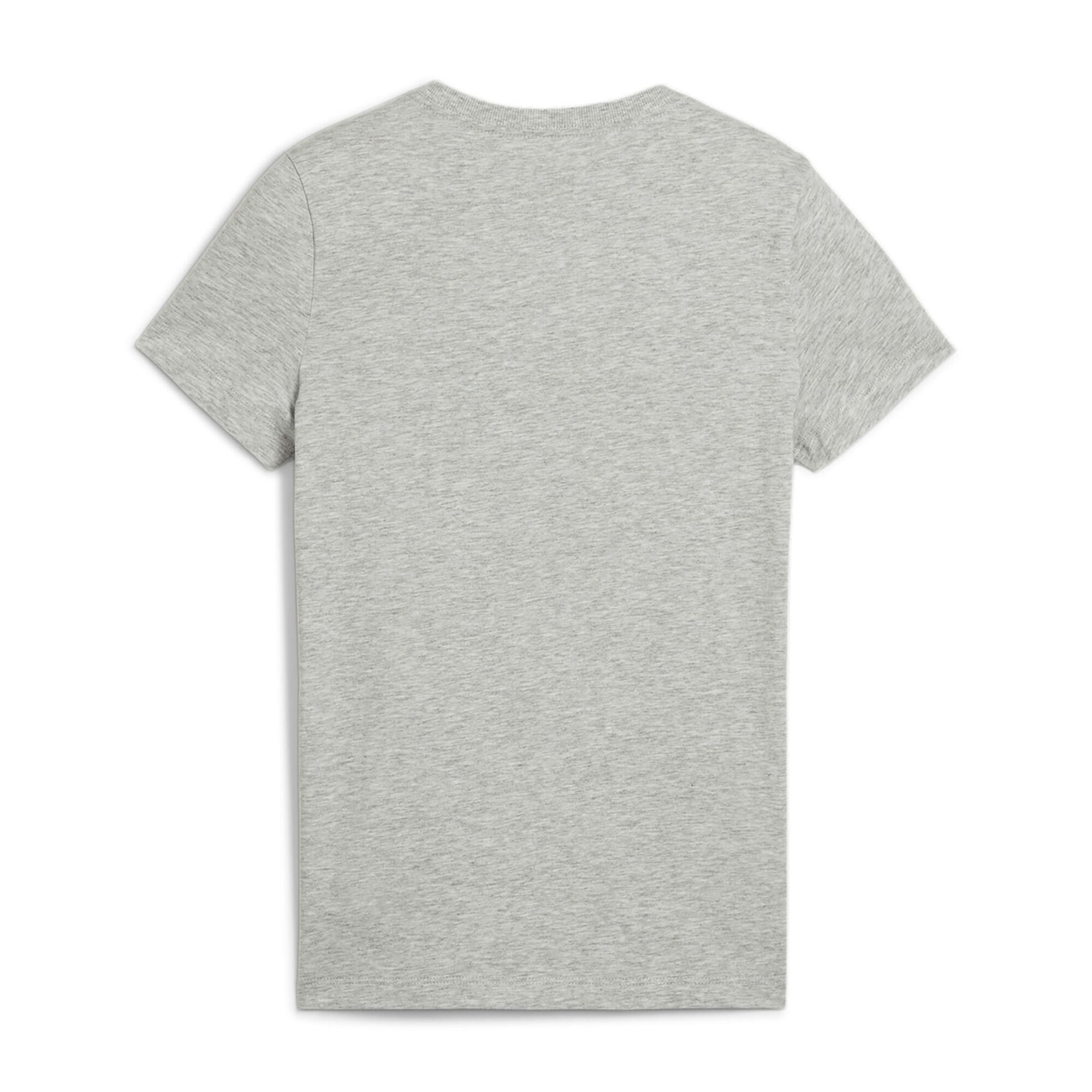 PUMA SQUAD T-Shirt Mädchen PUMA Light Gray Heather 7/7