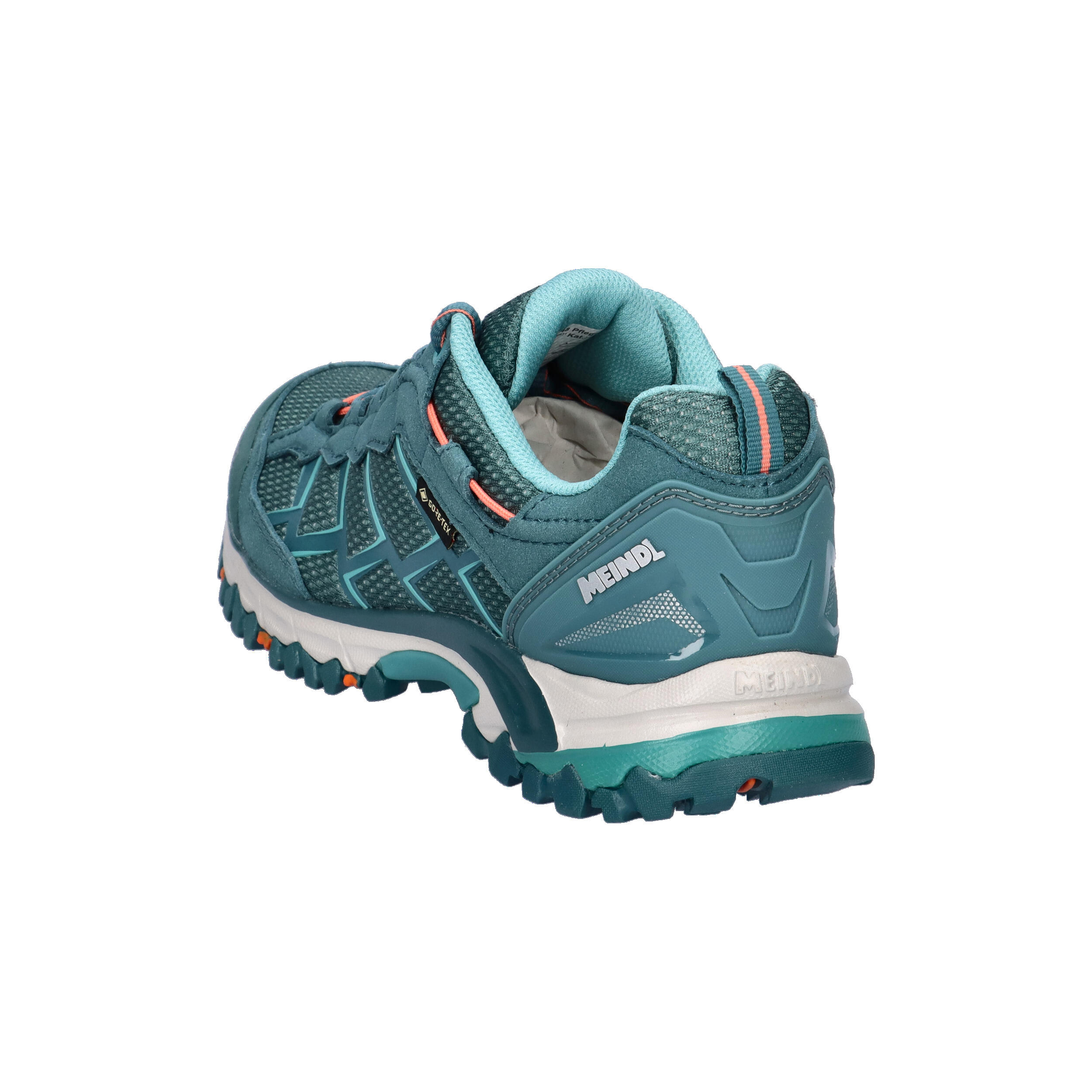 MEINDL botas de caminhada Caribe Lady GTX esmeralda/laranja 12/15