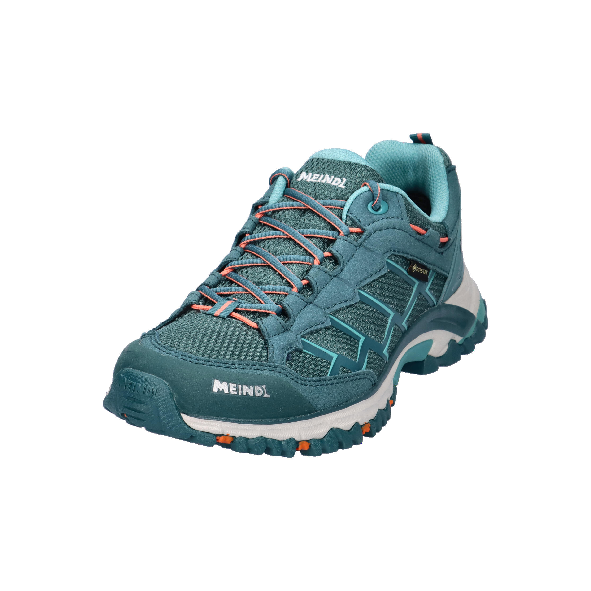 MEINDL botas de caminhada Caribe Lady GTX esmeralda/laranja 4/15