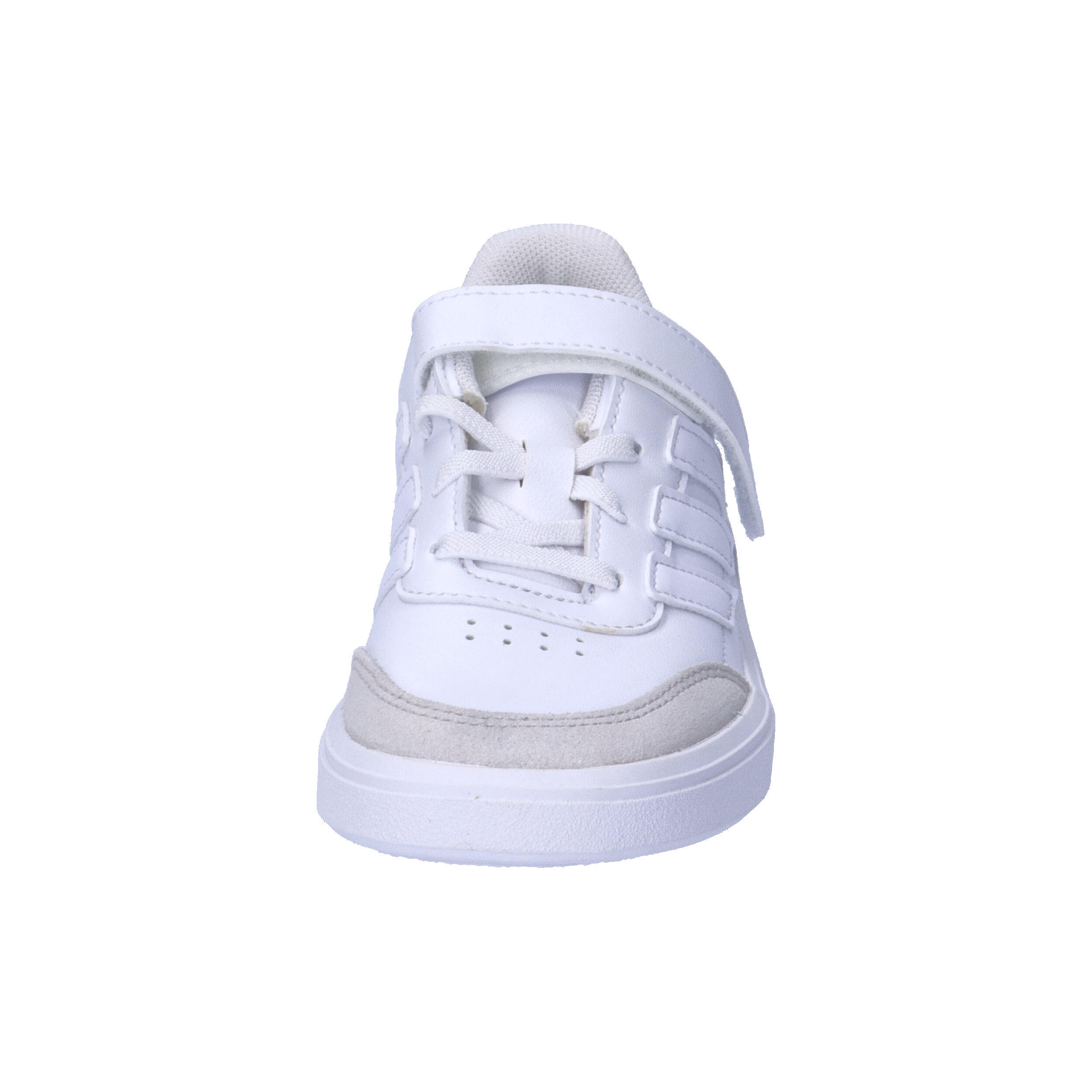 Adidas Courtblock ID6507 – Tênis Infantil 'Triple White' 3/15