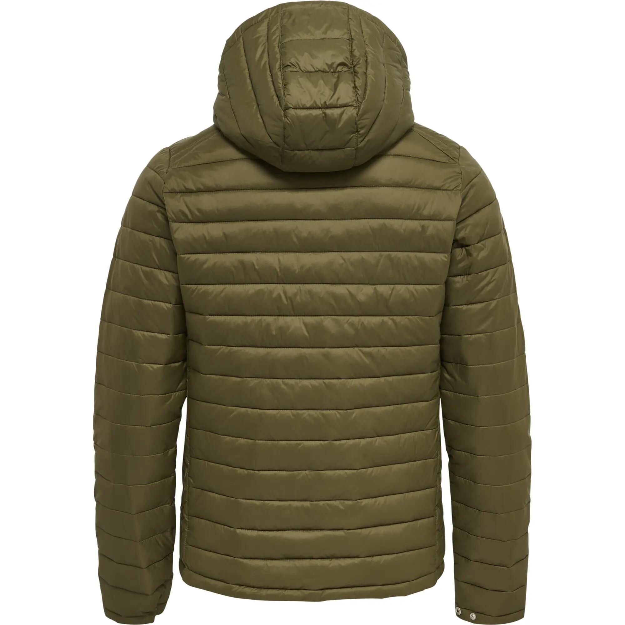 Hooded Puffer Jacket Hummel Red 10/12