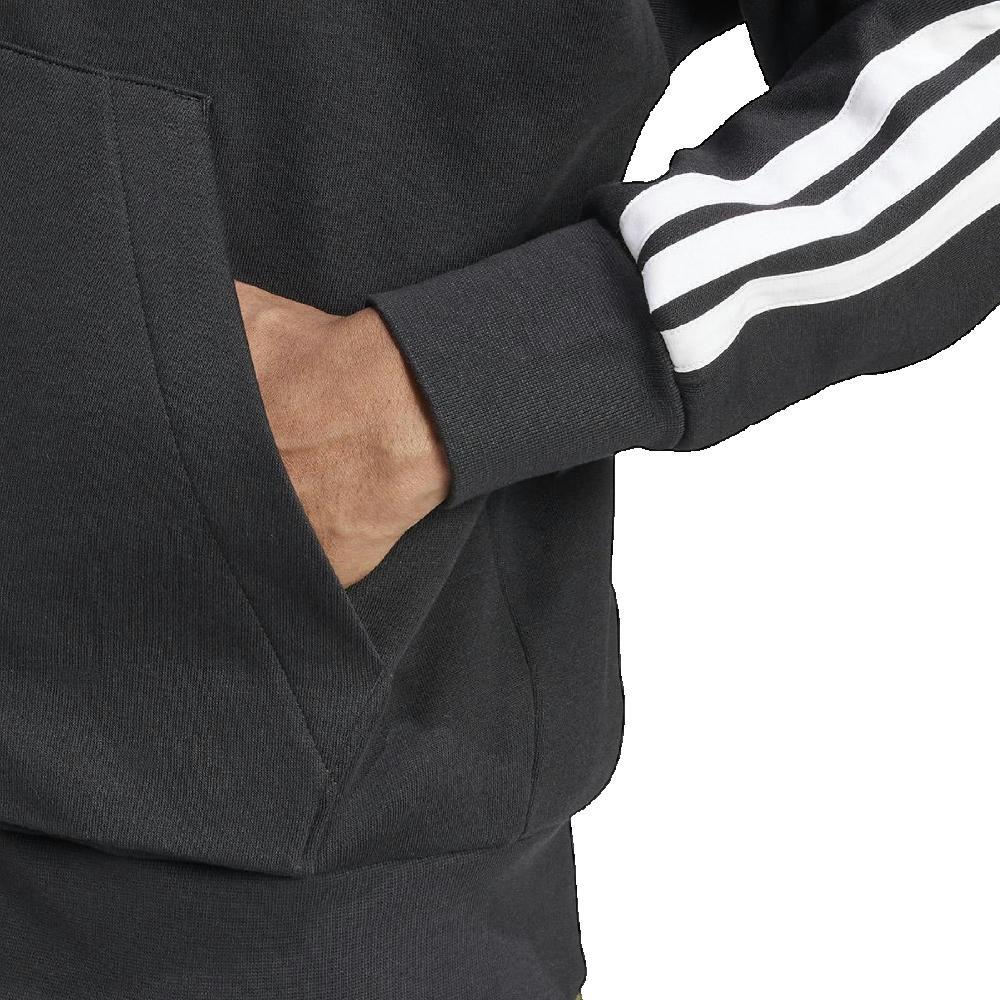 Felpa in Pile Adidas Nera e Bianca 3/9