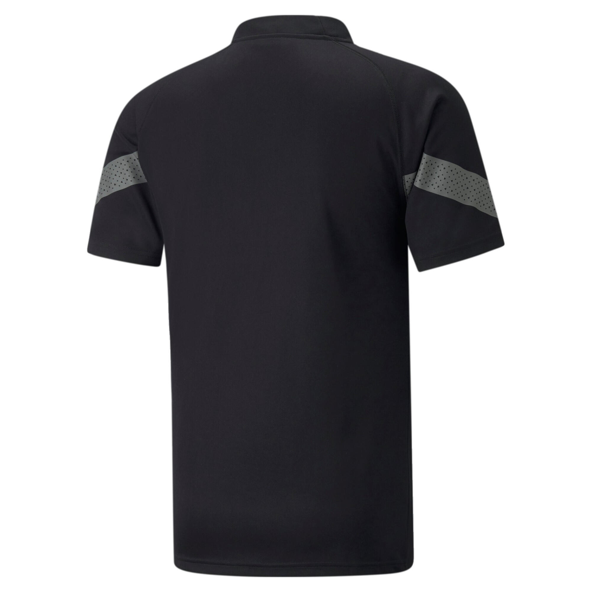 teamFINAL Training Trikot Herren PUMA Black Smoked Pearl Silver Gray 7/7