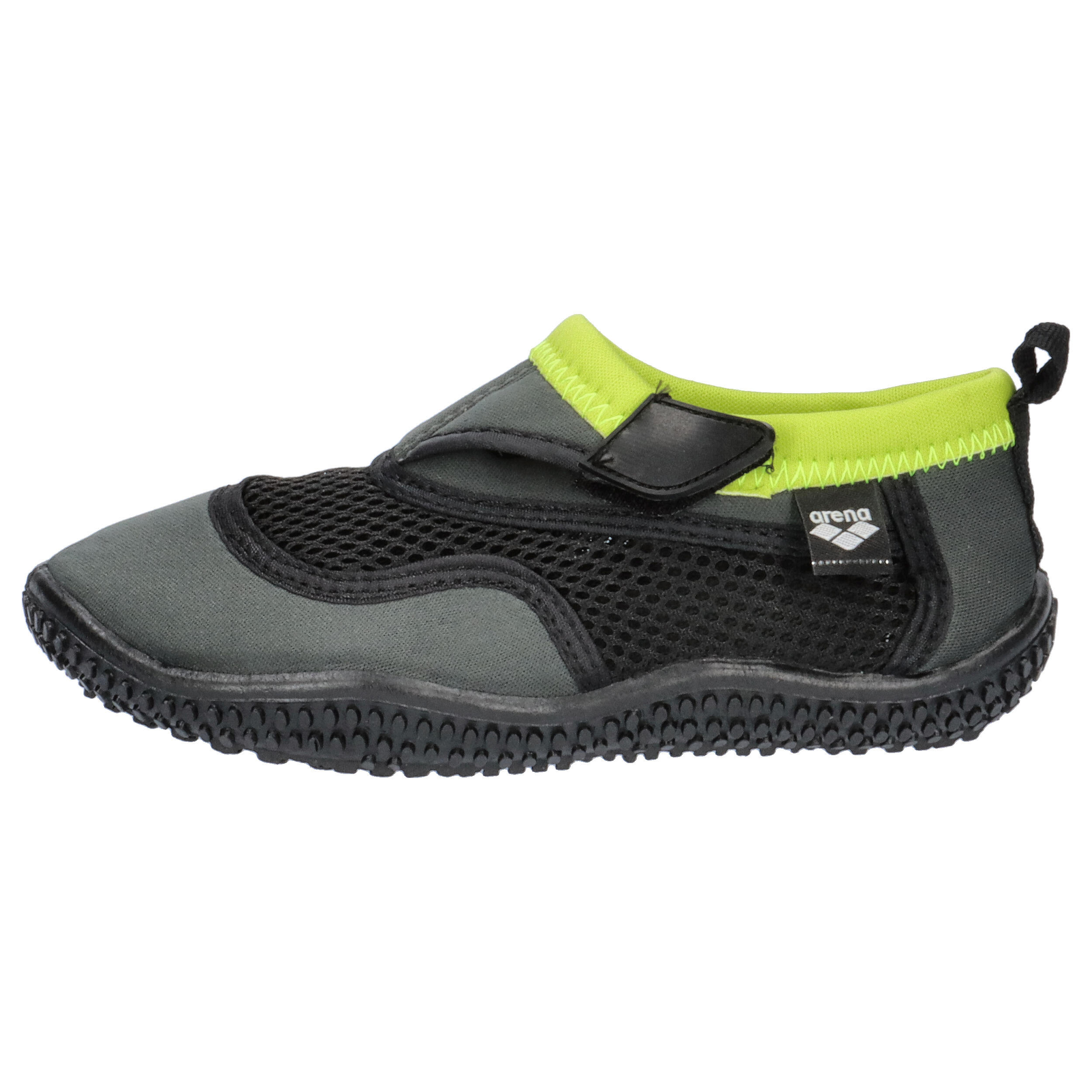 Sapatos de natação infantil Arena Cinza/Amarelo 10/10
