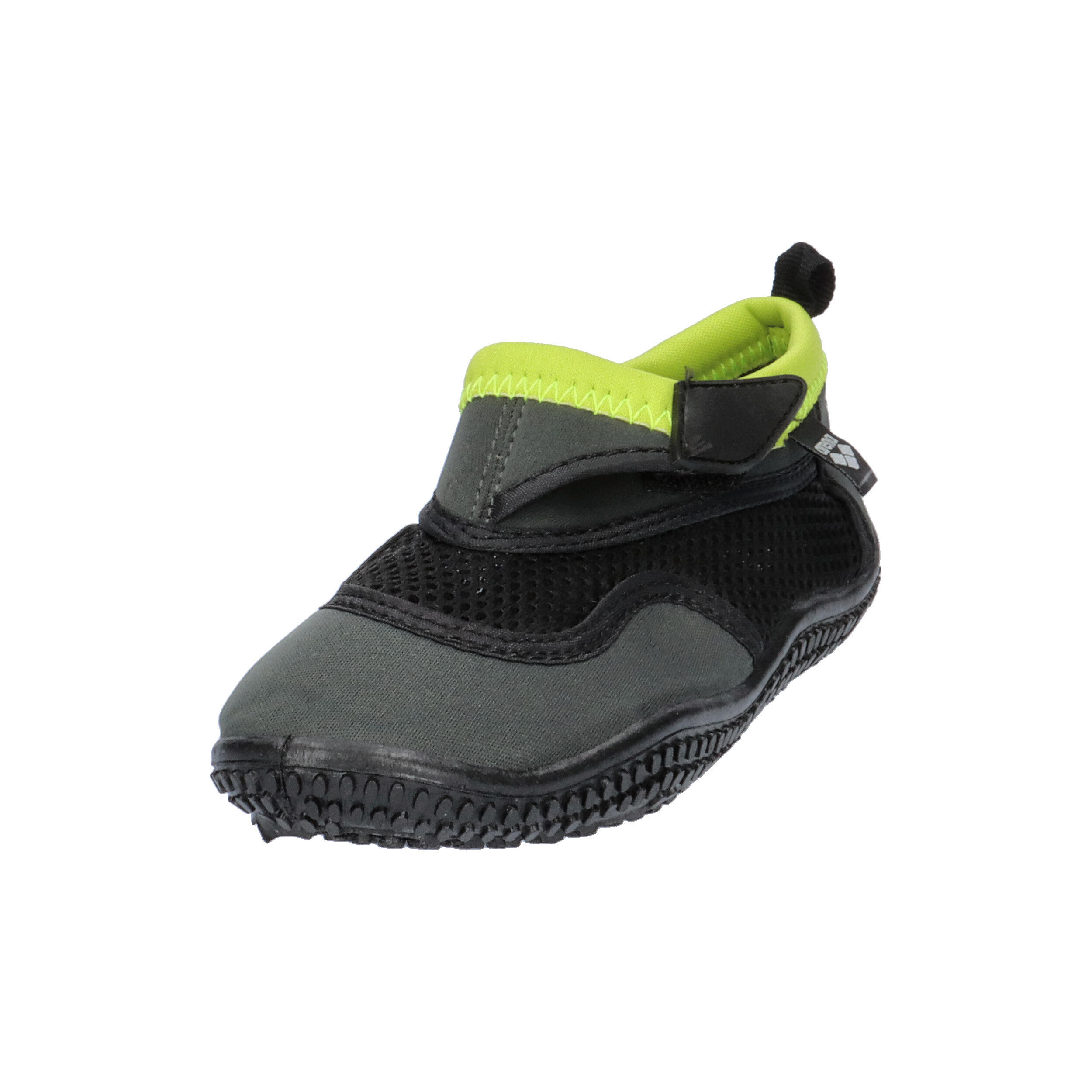 Sapatos de natação infantil Arena Cinza/Amarelo 9/10