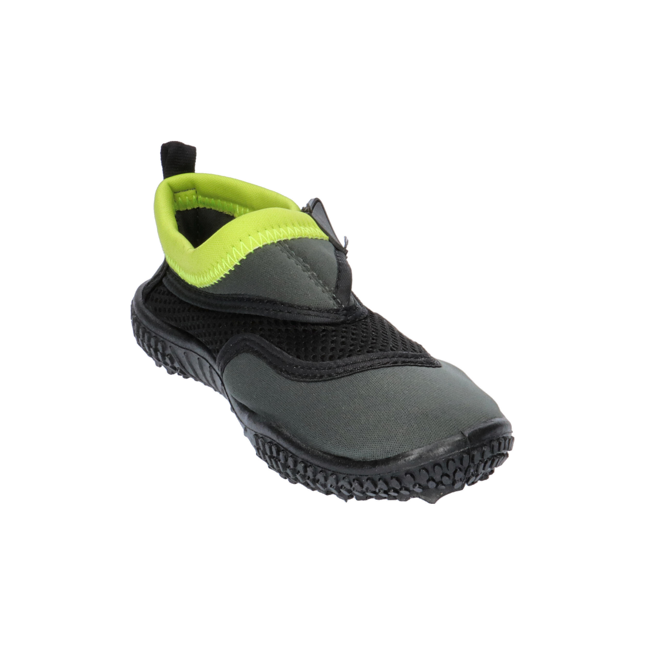 Sapatos de natação infantil Arena Cinza/Amarelo 7/10