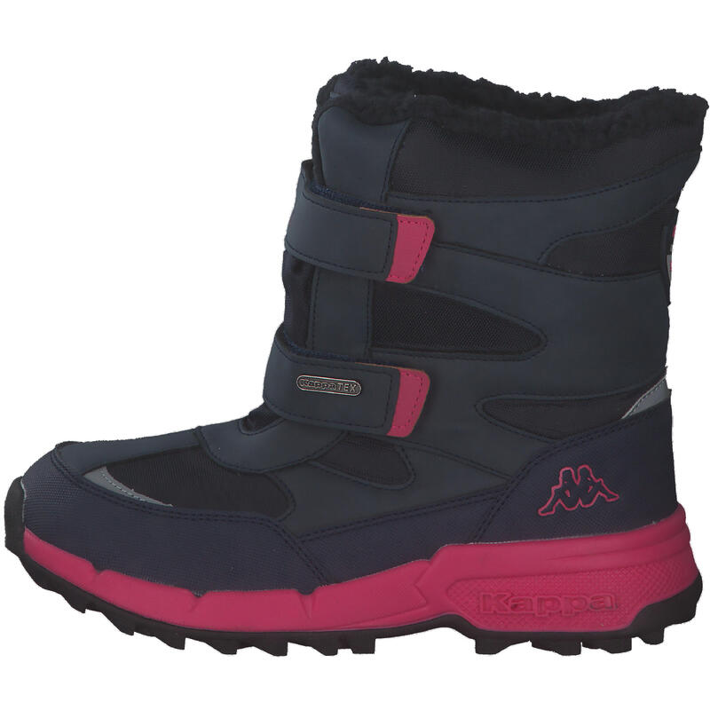 Pantofi peste gleznă universali 260903k6722 pentru iarnă bleumarin copii