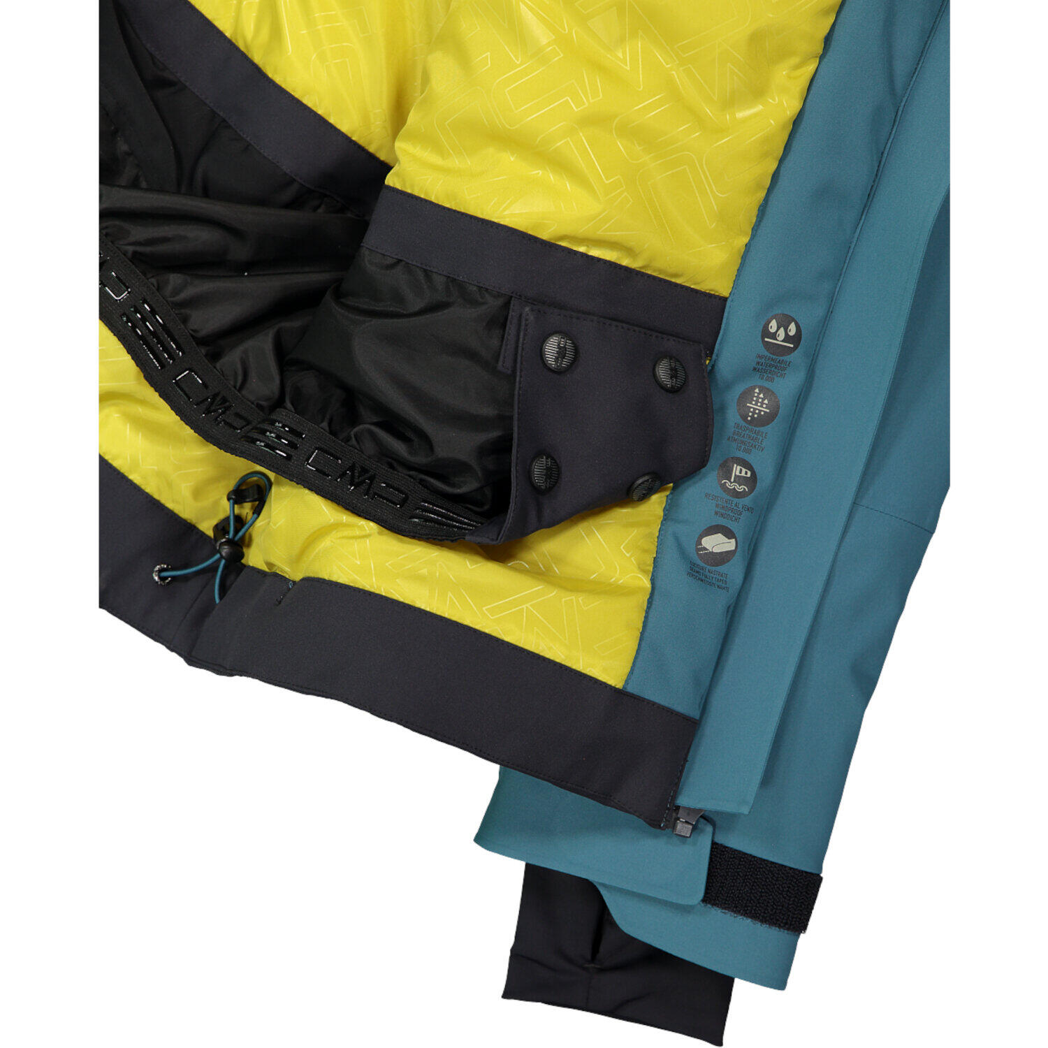 CMP Herren Skijacke Man Jacket Fix Hood 35W2447 2/13