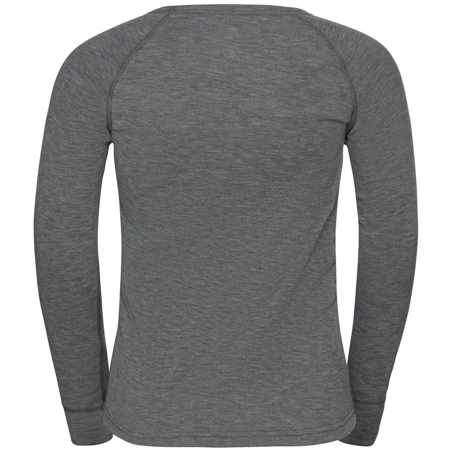 Odlo Active Warm Eco Kids manga comprida Jersey Grey 6/6