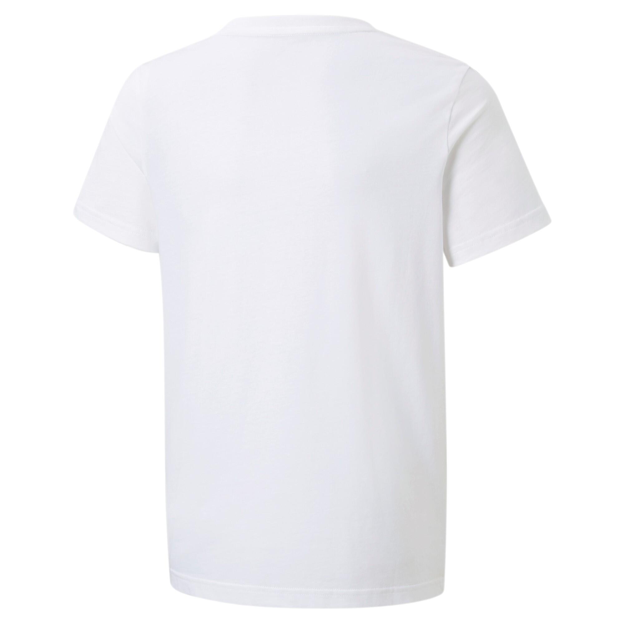 Koszulka Dziecko Puma Essentials biały 3/3