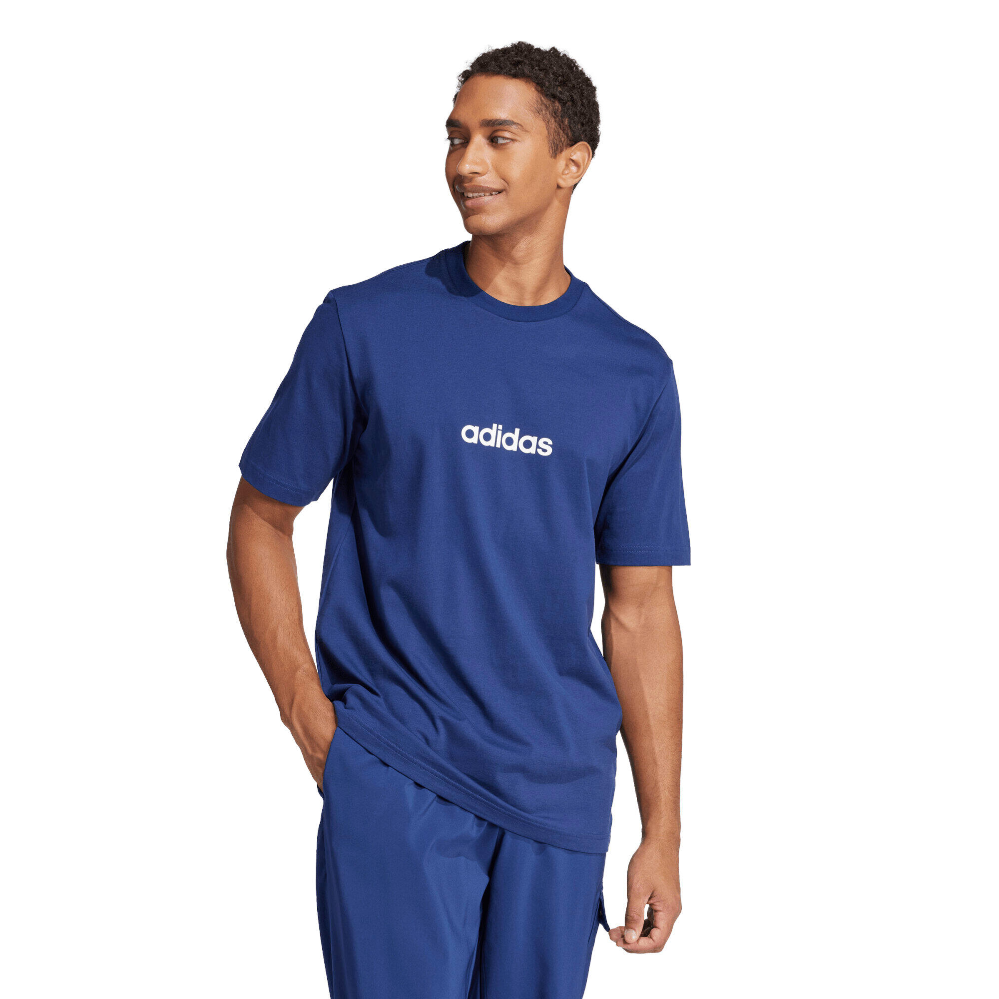 Essentials Linear Single Jersey T-shirt 7/8