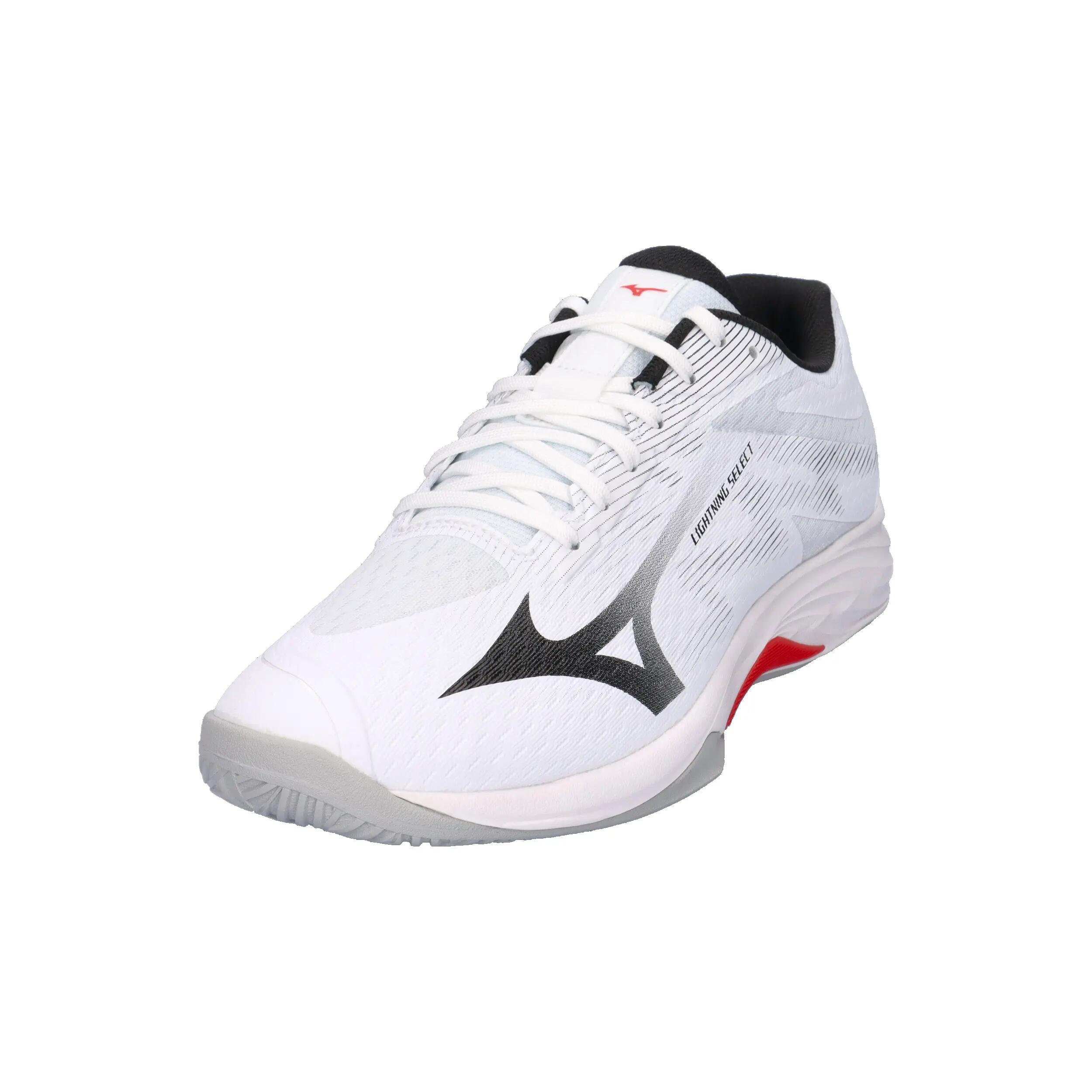 Chaussures de volley Mizuno Lightning Select Blanc/Rouge 9/15