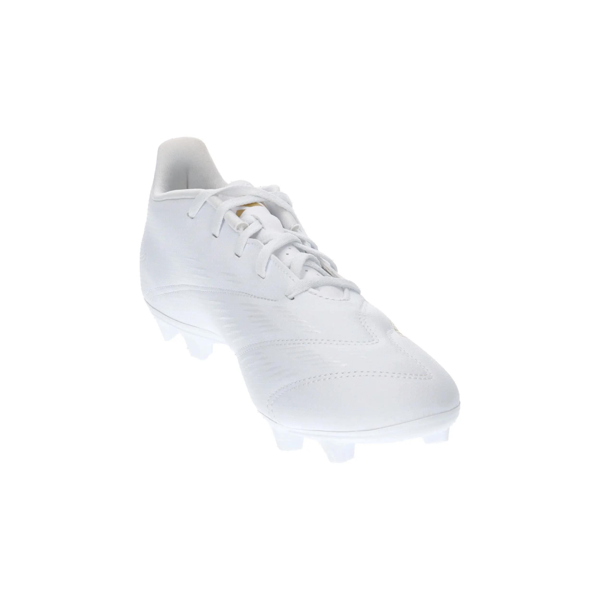 Chuteiras adidas Predator Club FG Branco/Dourado 2/15