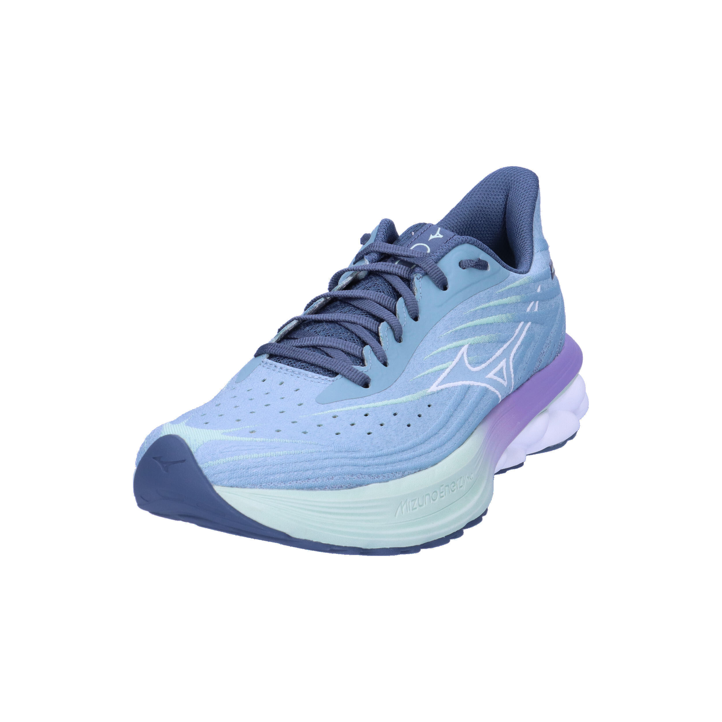 Mizuno Wave Skyrise 6 Running Shoes Blue/Purple Women's 9/10