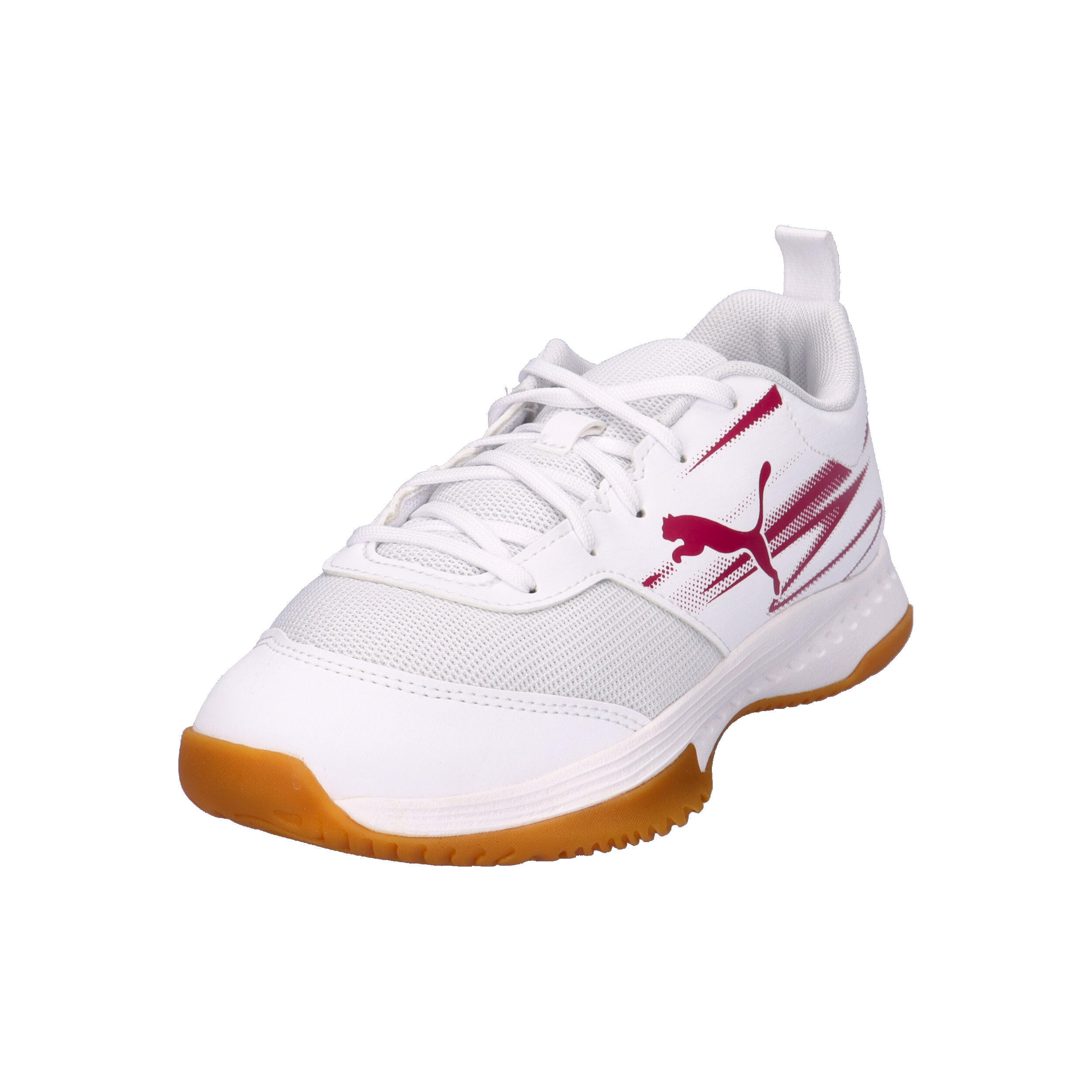 PUMA Varion II Hallensportschuhe Teenager Sneaker Sportschuhe 108105 Weiss 9/10