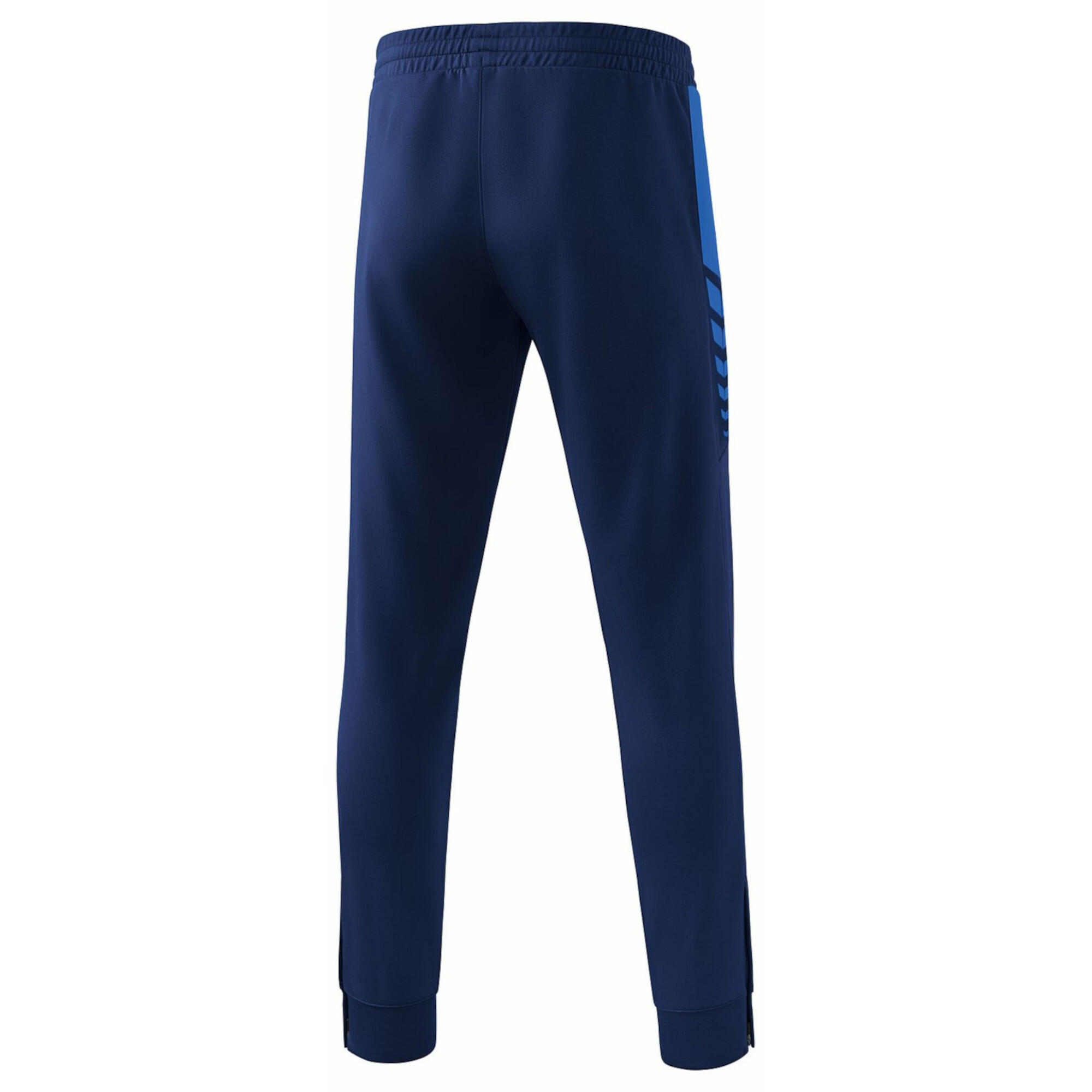 Calça Erima Six Wings Worker azul júnior 8/9