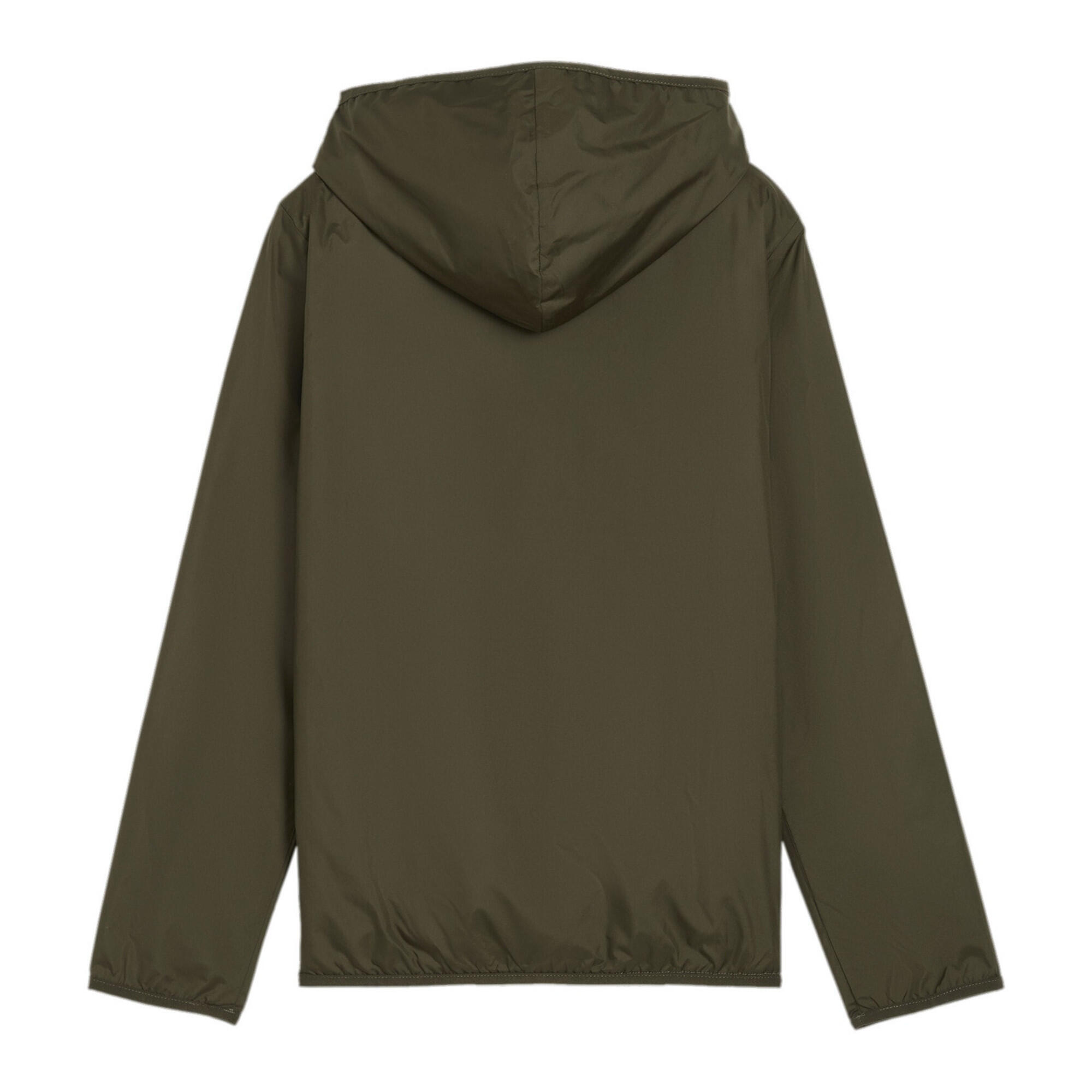 Fleece Line Windbreaker Jugendliche PUMA Dark Olive Green 4/4