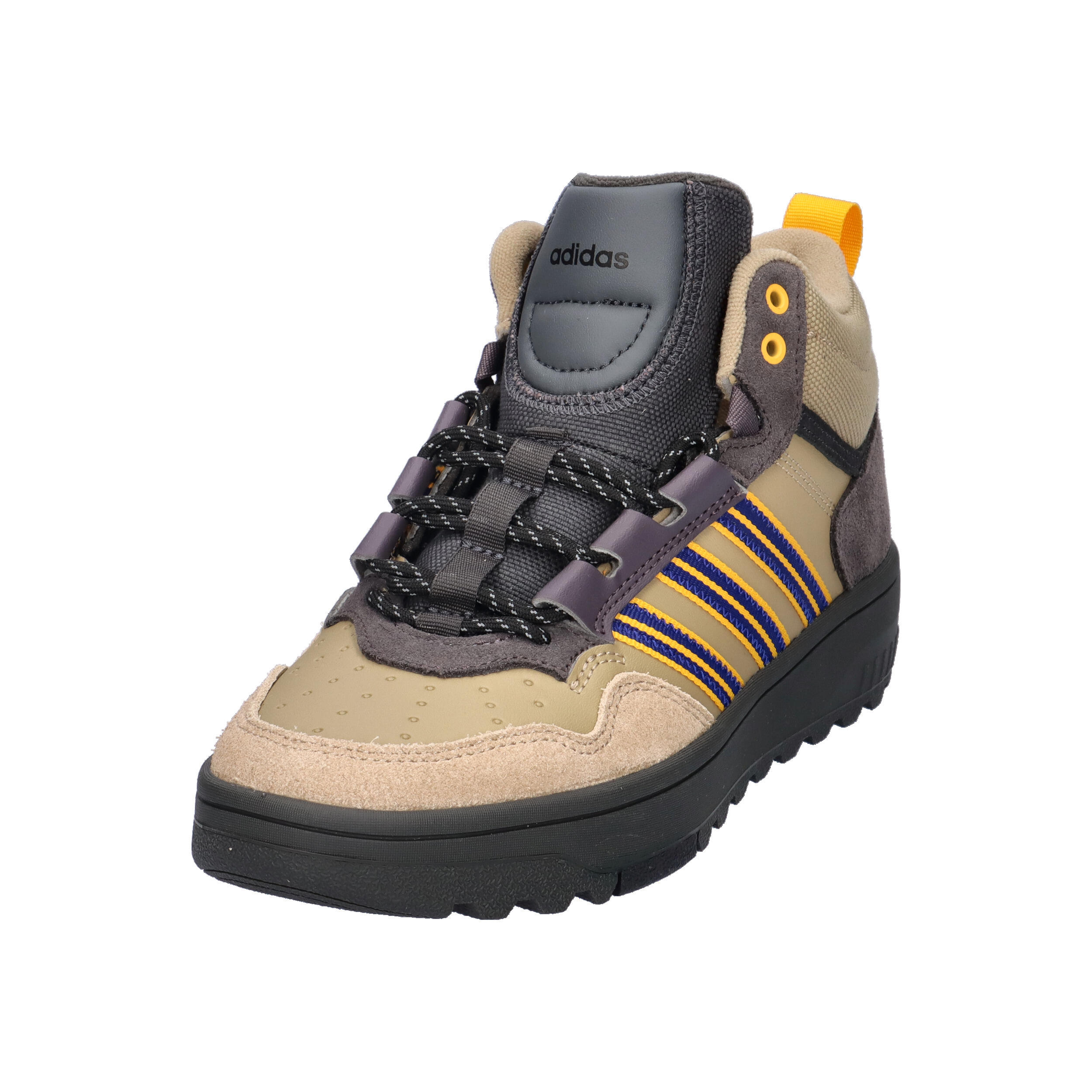 Adidas Unisex Hoops 4.0 Mid Winterized J Teen Sneaker JS2033 9/15