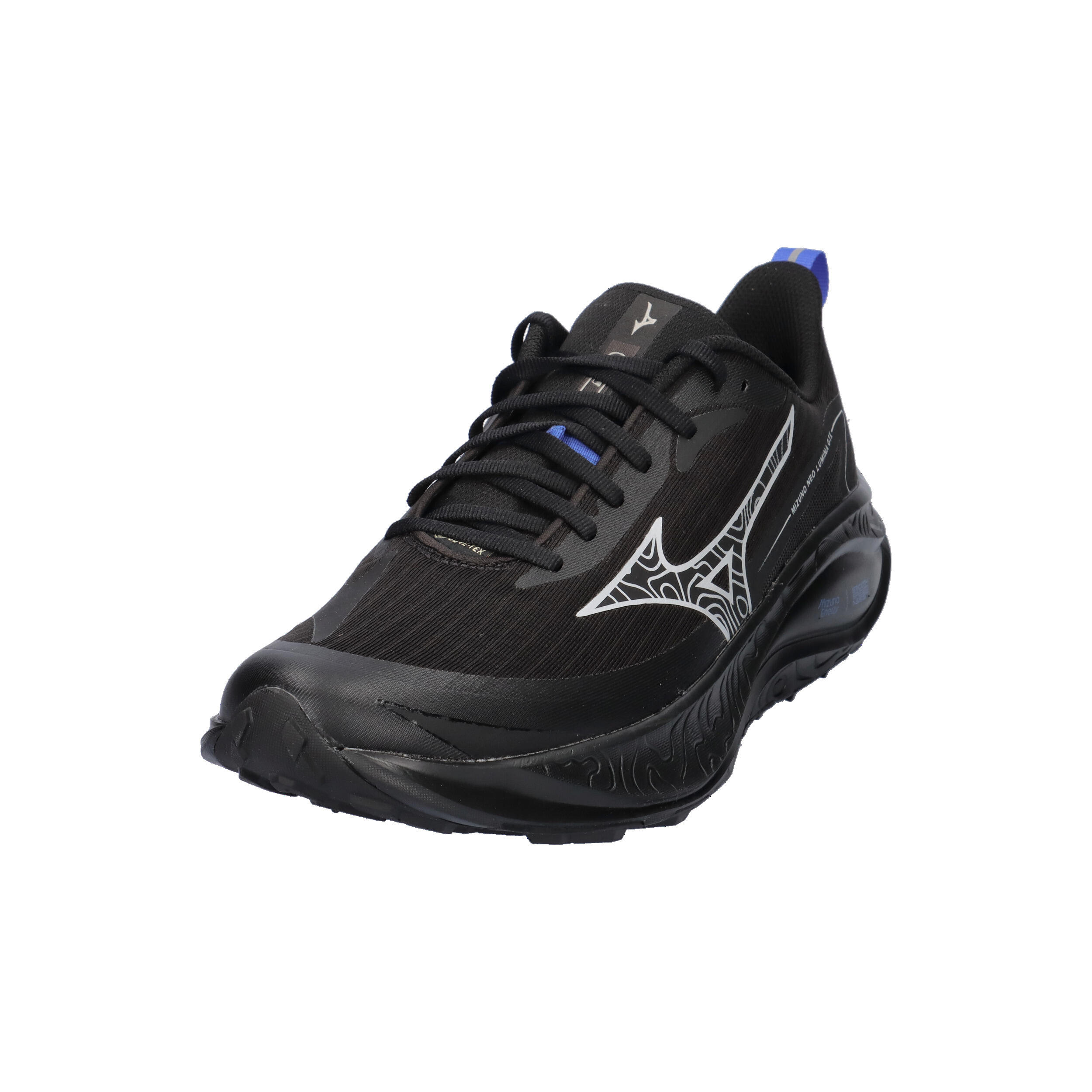 Mizuno Herren Tennisschuhe Neo Lumina J1GJ265902 Schwarz Grau 9/10