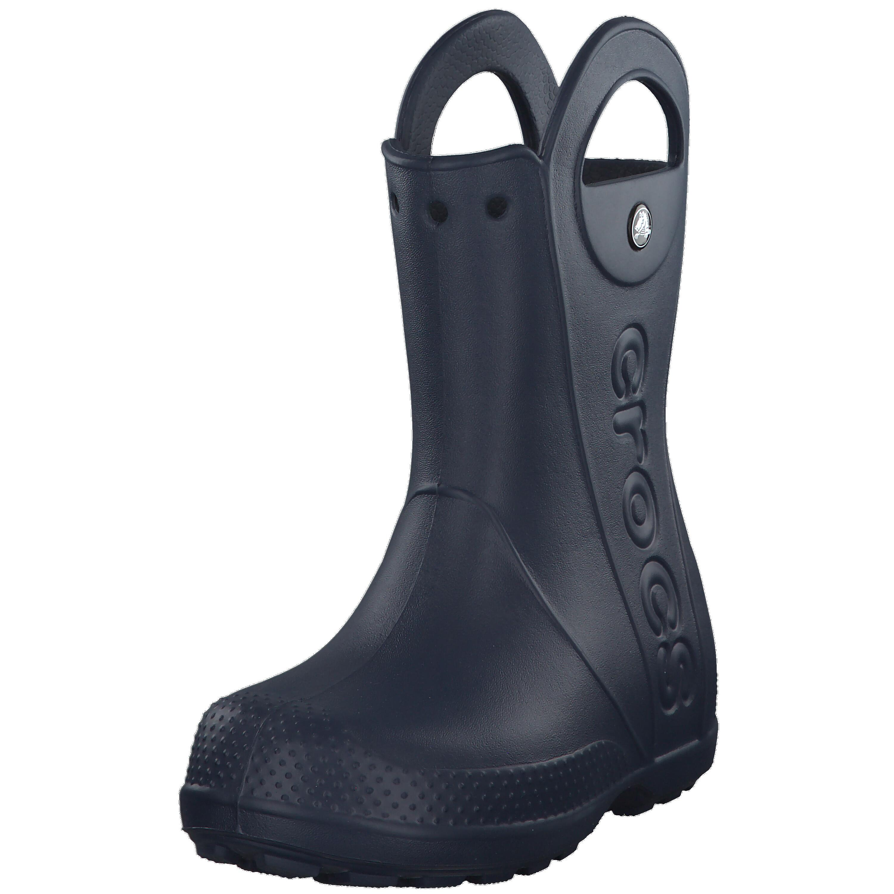 Bottes en Caoutchouc pour Enfants Crocs Handle It Rain Bleu 4/14