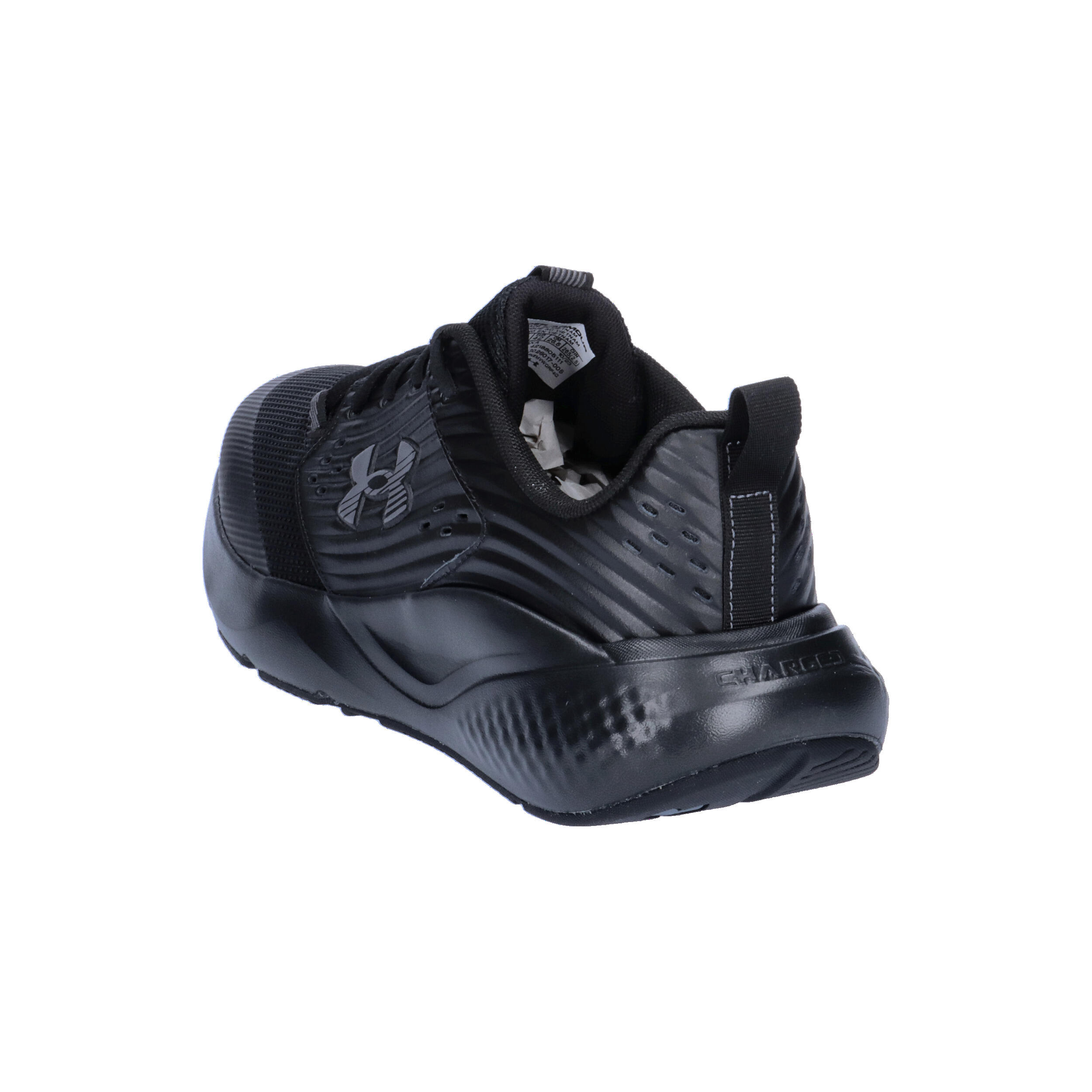 Under Armour Charged Commit 4 Trainingsschuhe Sneaker Herren 3026017 005 schwarz 12/15
