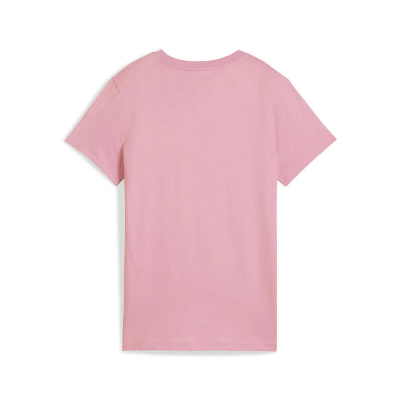 Tricou fitness femei croială lejeră Ess No. 1 Logo, roz PUMA