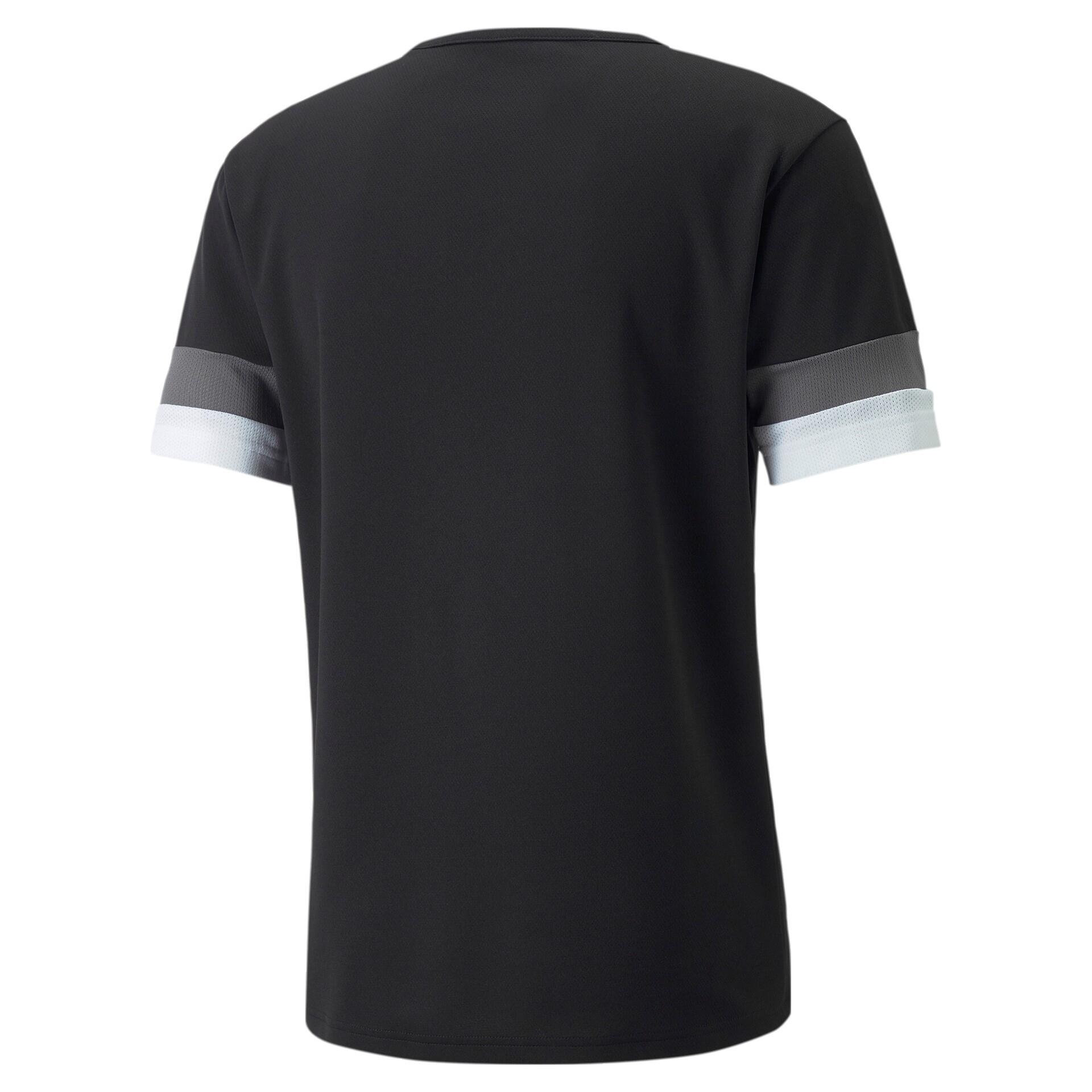 teamRISE voetbalshirt voor jongeren PUMA Black Smoked Pearl White Gray 7/7