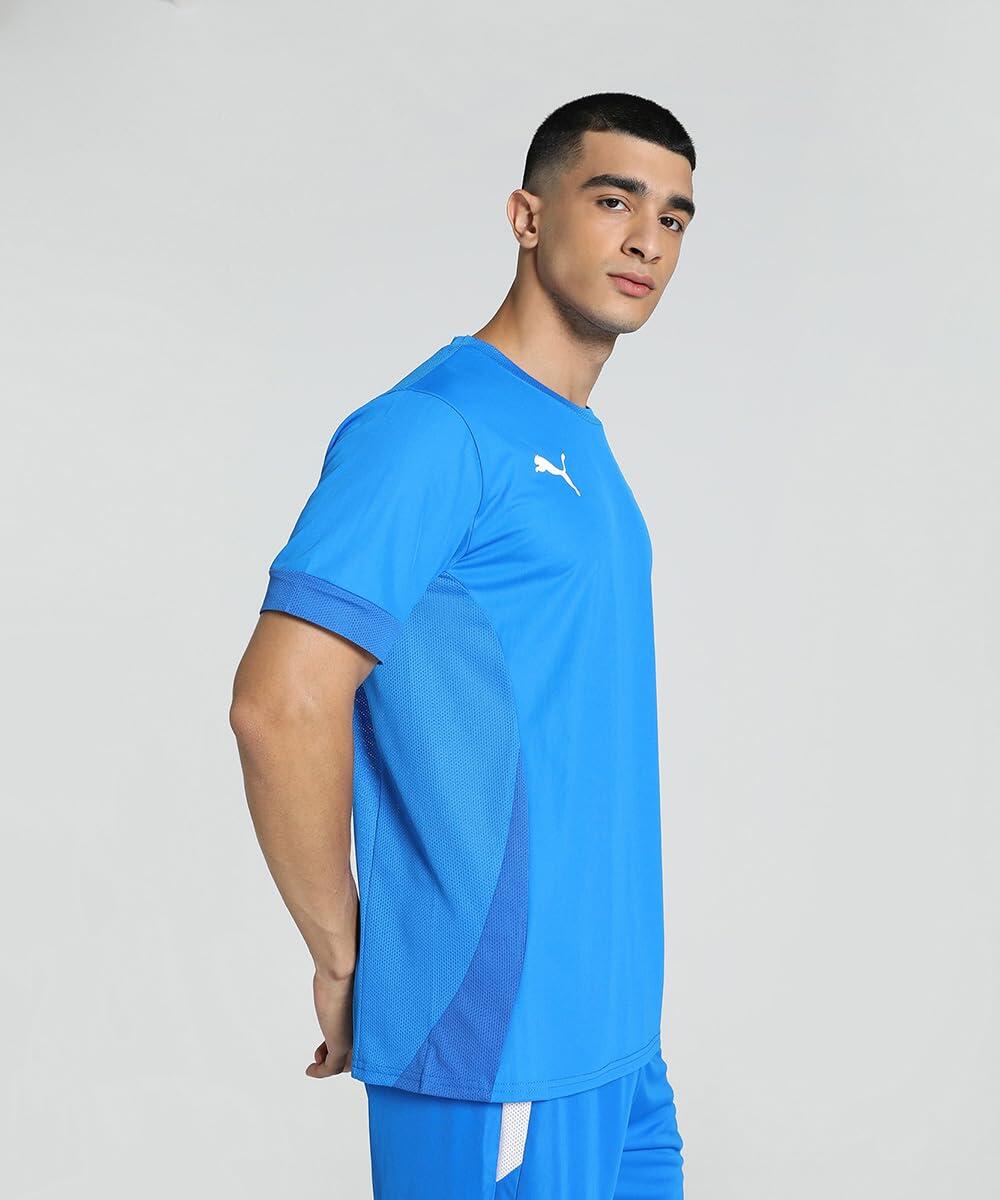 Puma Teamgoal Wedstrijdshirt Heren 100% Gerecycled Polyester Electric Blue 2/8