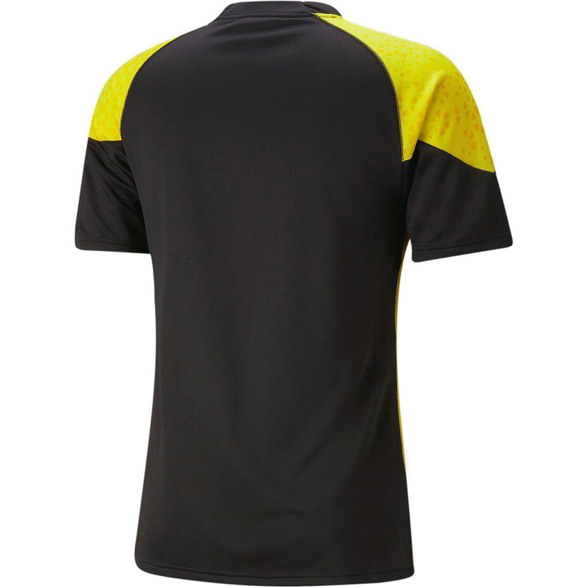 T-shirt - sport - heren - slim fit - team cup - geel/zwart 5/6