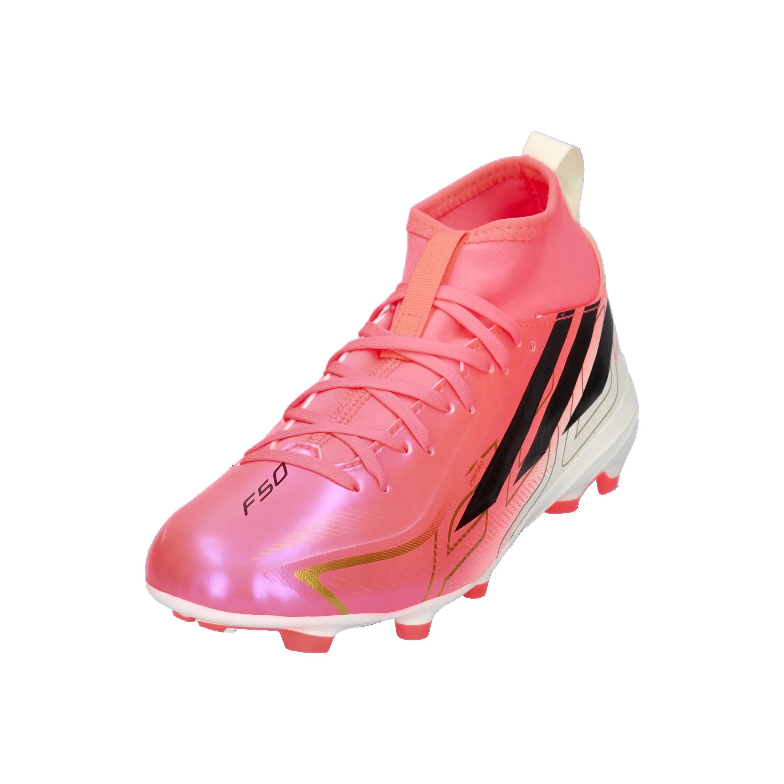 adidas Kinder Fussballschuhe F50 Hyperfast League Mid FG J 4/15