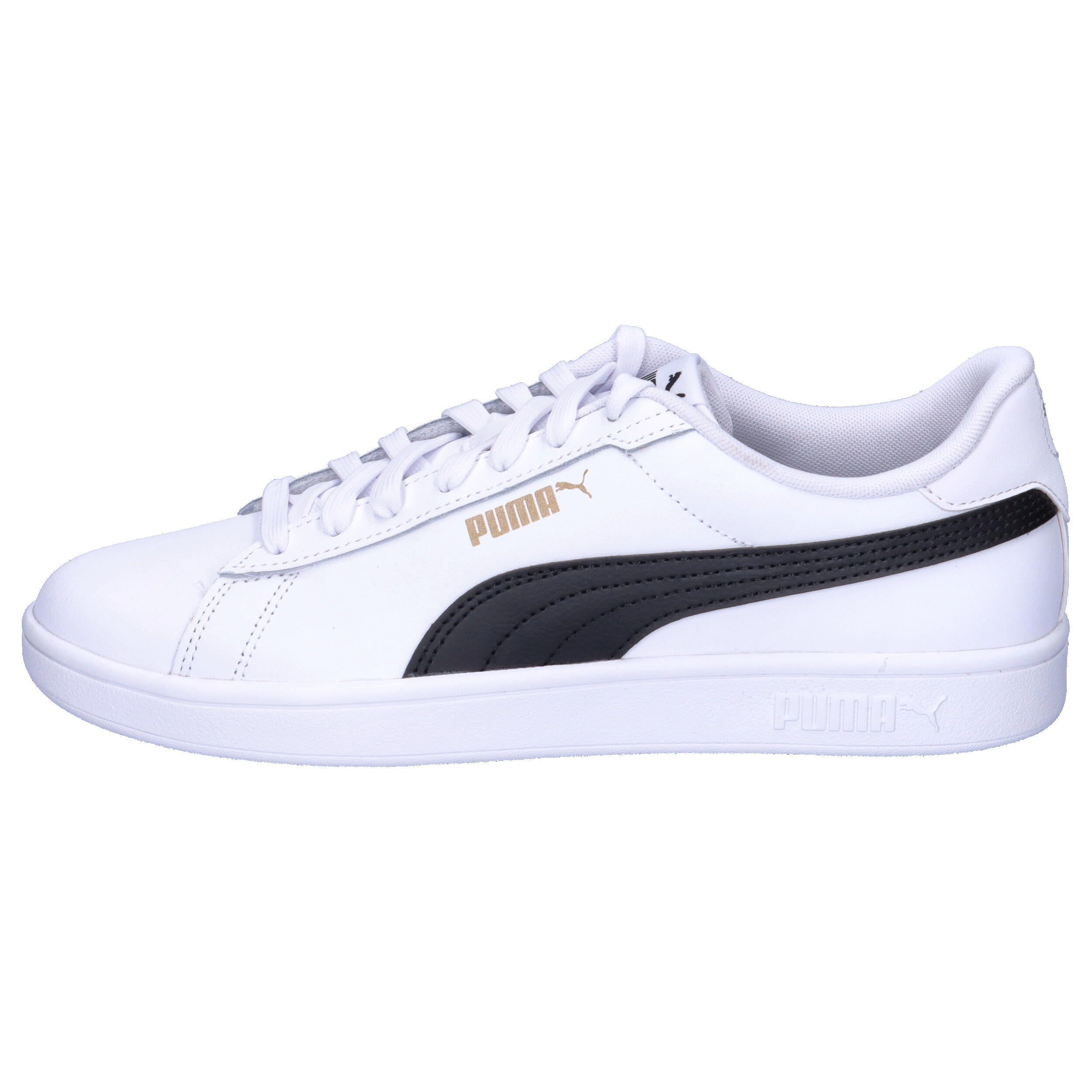 Zapatillas deportivas Hombre Puma Smash 3.0 White Black Gold 10/15