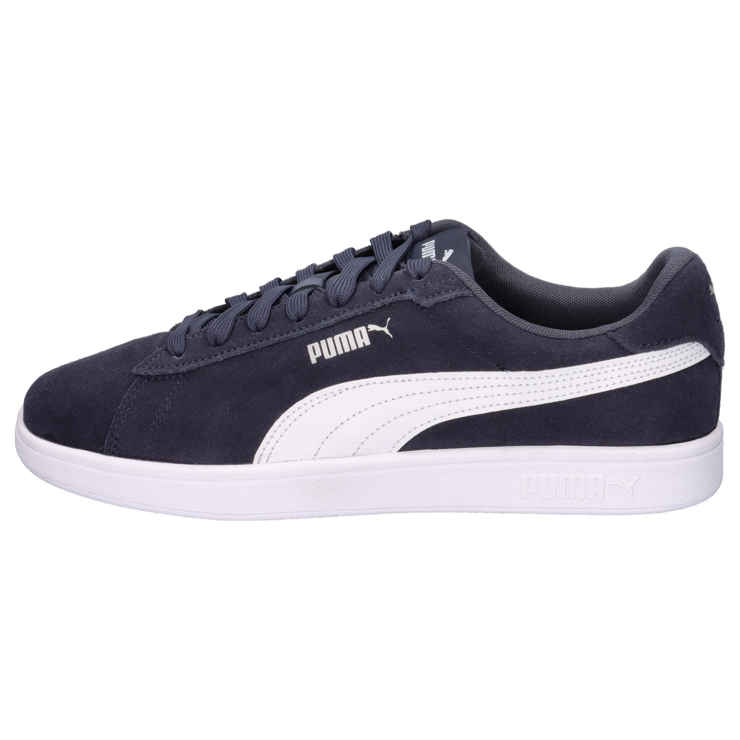 Sneakers Smash 3.0 PUMA Parisian Night White Silver Blue Metallic 10/10
