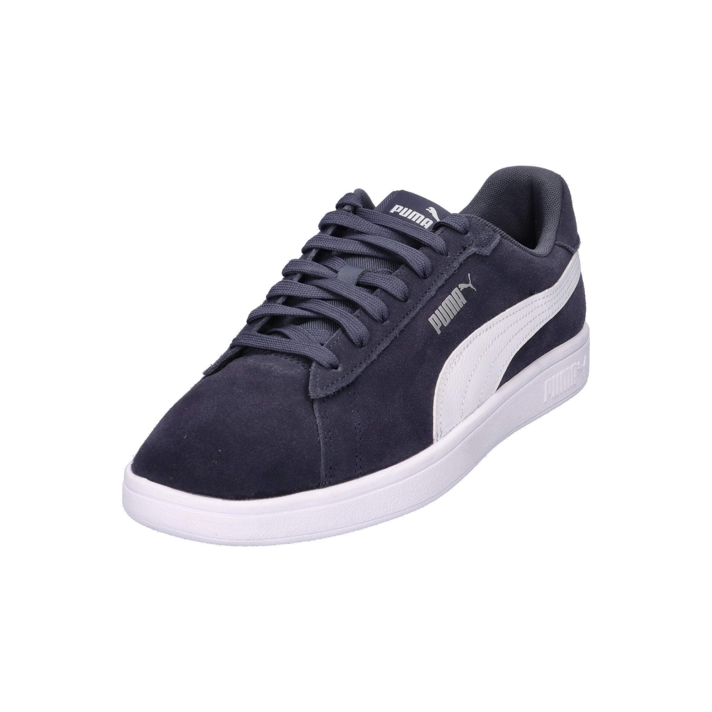 Sneakers Smash 3.0 PUMA Parisian Night White Silver Blue Metallic 9/10