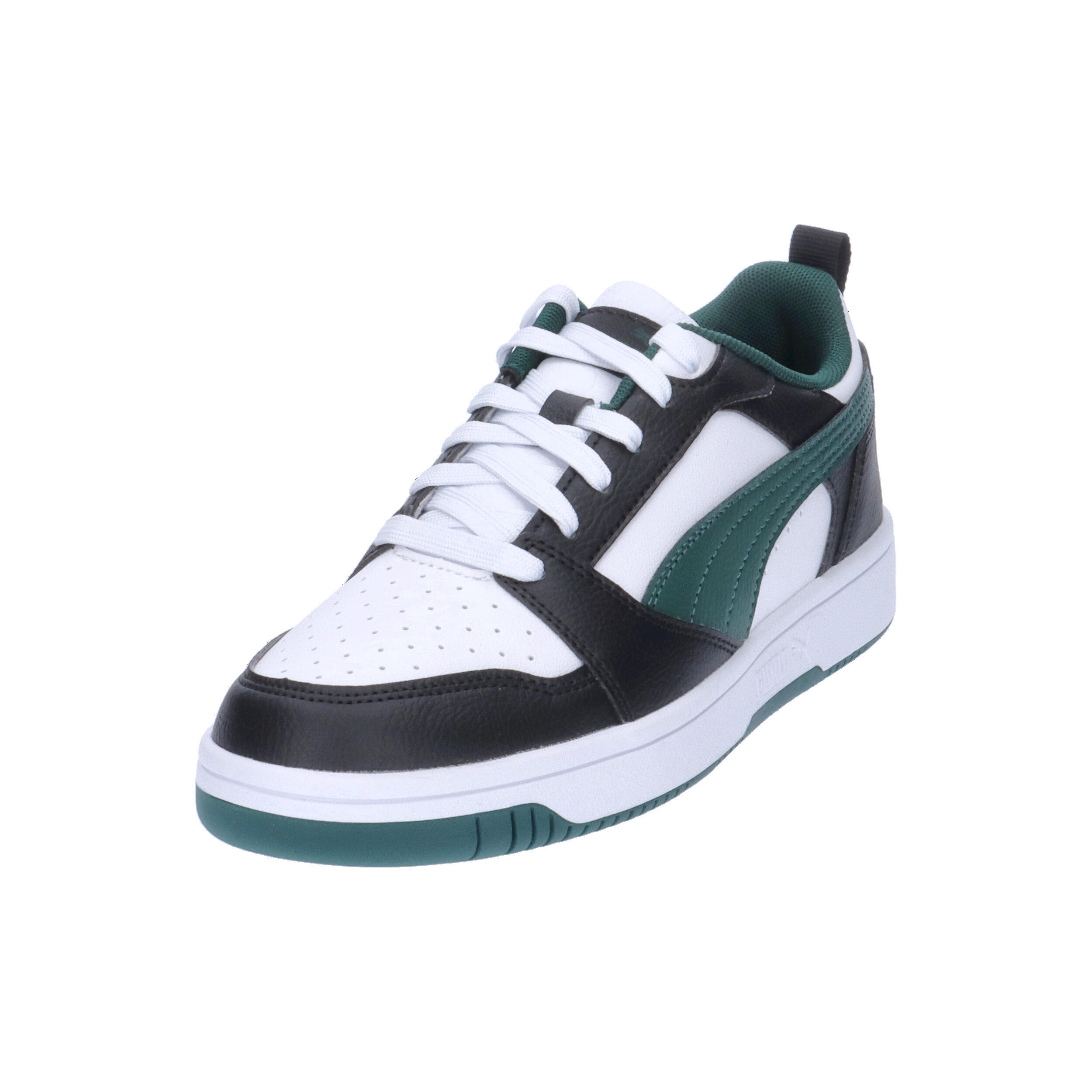 Puma - Rebound v6 bco/negro/verde 393833-15 4/15