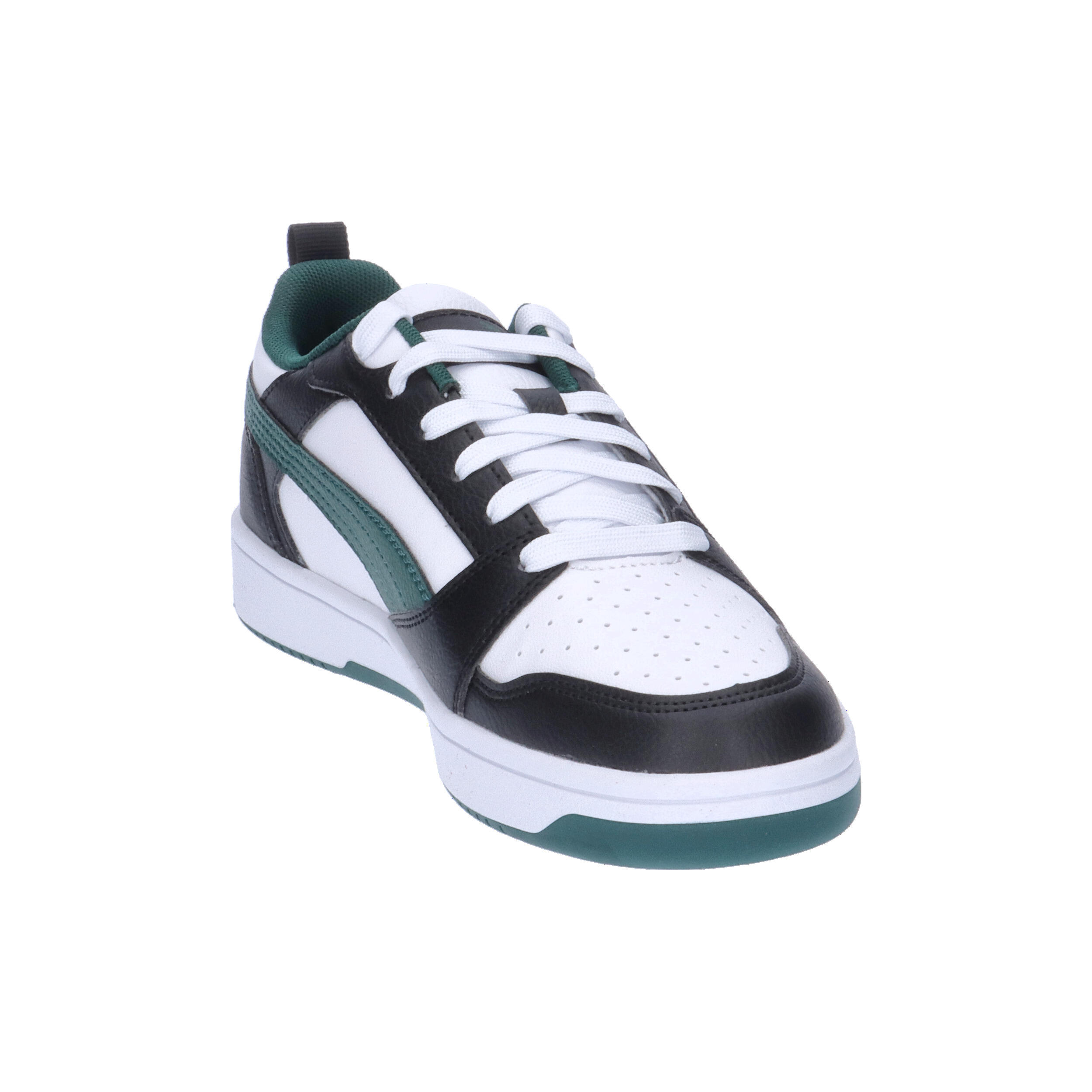 Puma - Rebound v6 bco/negro/verde 393833-15 2/15
