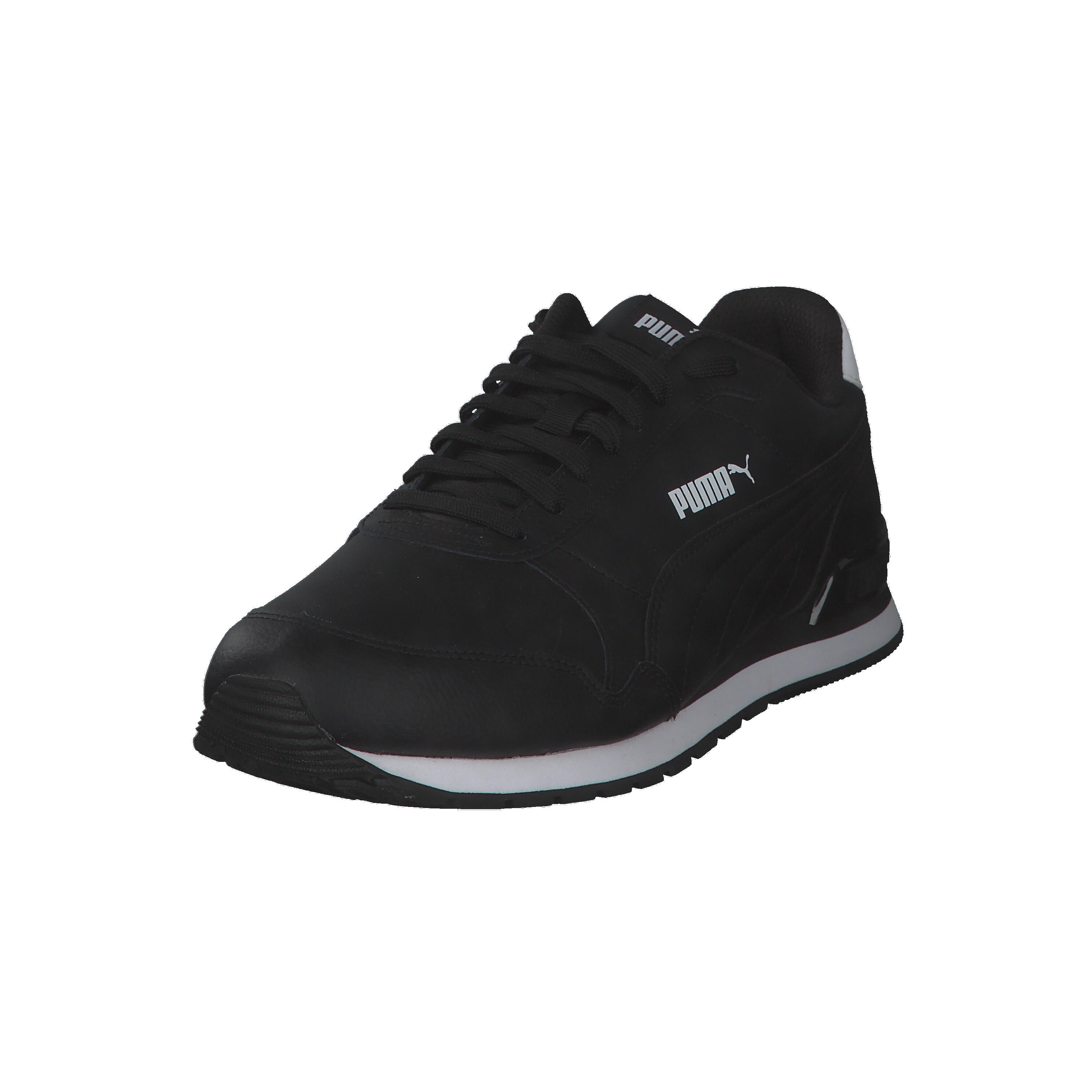 Puma ST Runner v2 Full L Unisex Sneaker Turnschuhe 365277 Schwarz /Weiß 9/15